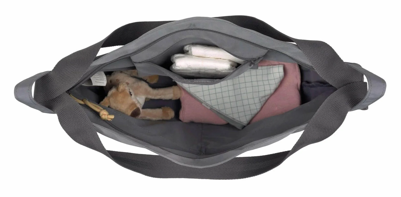 Lässig 1107004236, Borsa Buggy/Casual Conversion Buggy Bag Grigio Anthracite - 348 g