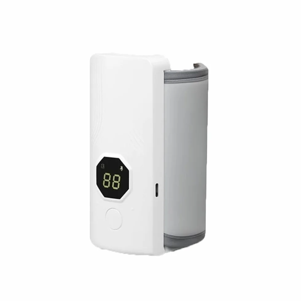Mediawave Store – Scaldabiberon Portatile USB con Batteria 2000mAh Schermo LED e Temperatura Regolabile Ricaricabile per Latte in Polvere e Materno senza fili