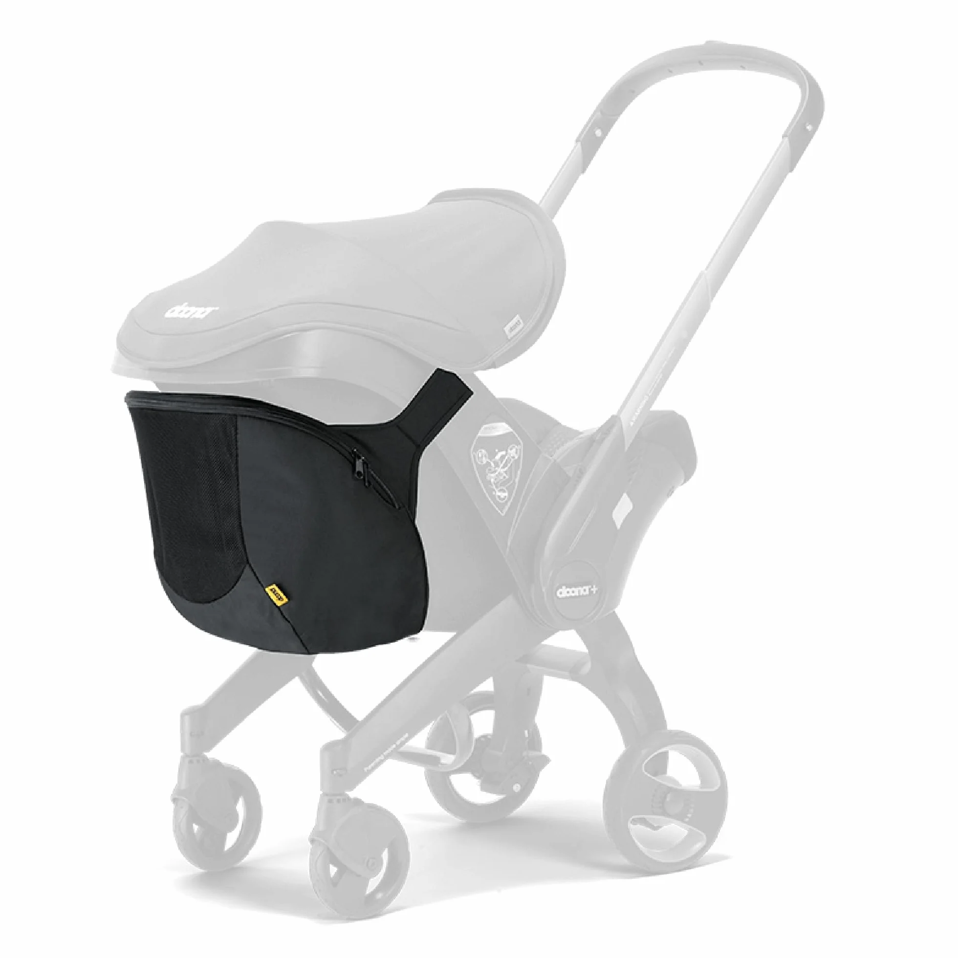 Semplice Parenting – Borsa acoplada per auto Doona Snap On Nero