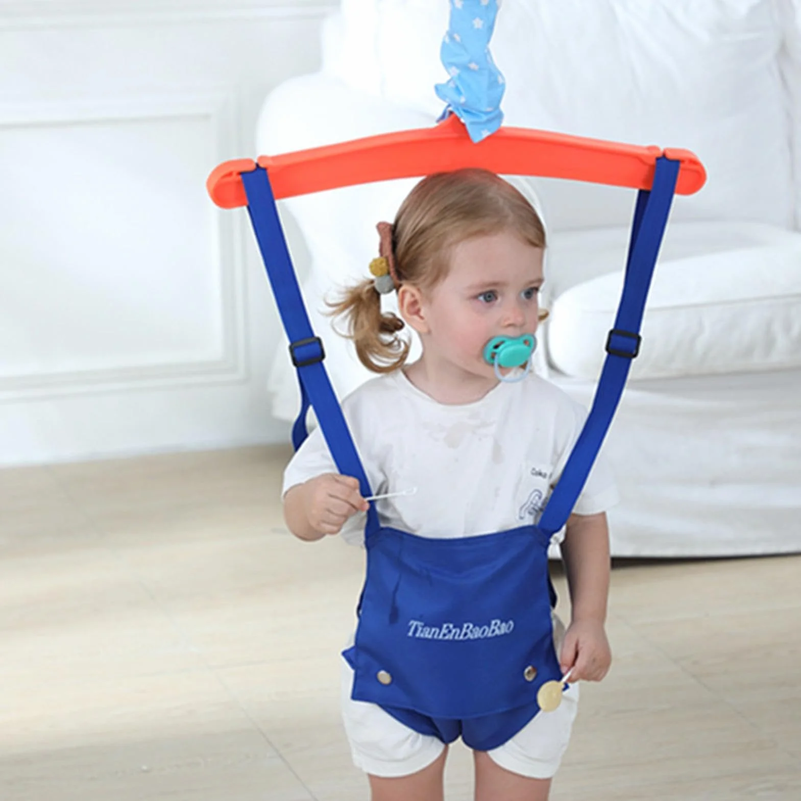 Baby Doorhoper senza cornice di ferro Swing rimbalzante con un morsetto per telaio per porte sicuro e stabile | Facile da allestire baby prelenatori per bambini attivi adatti per all'interno e all'est