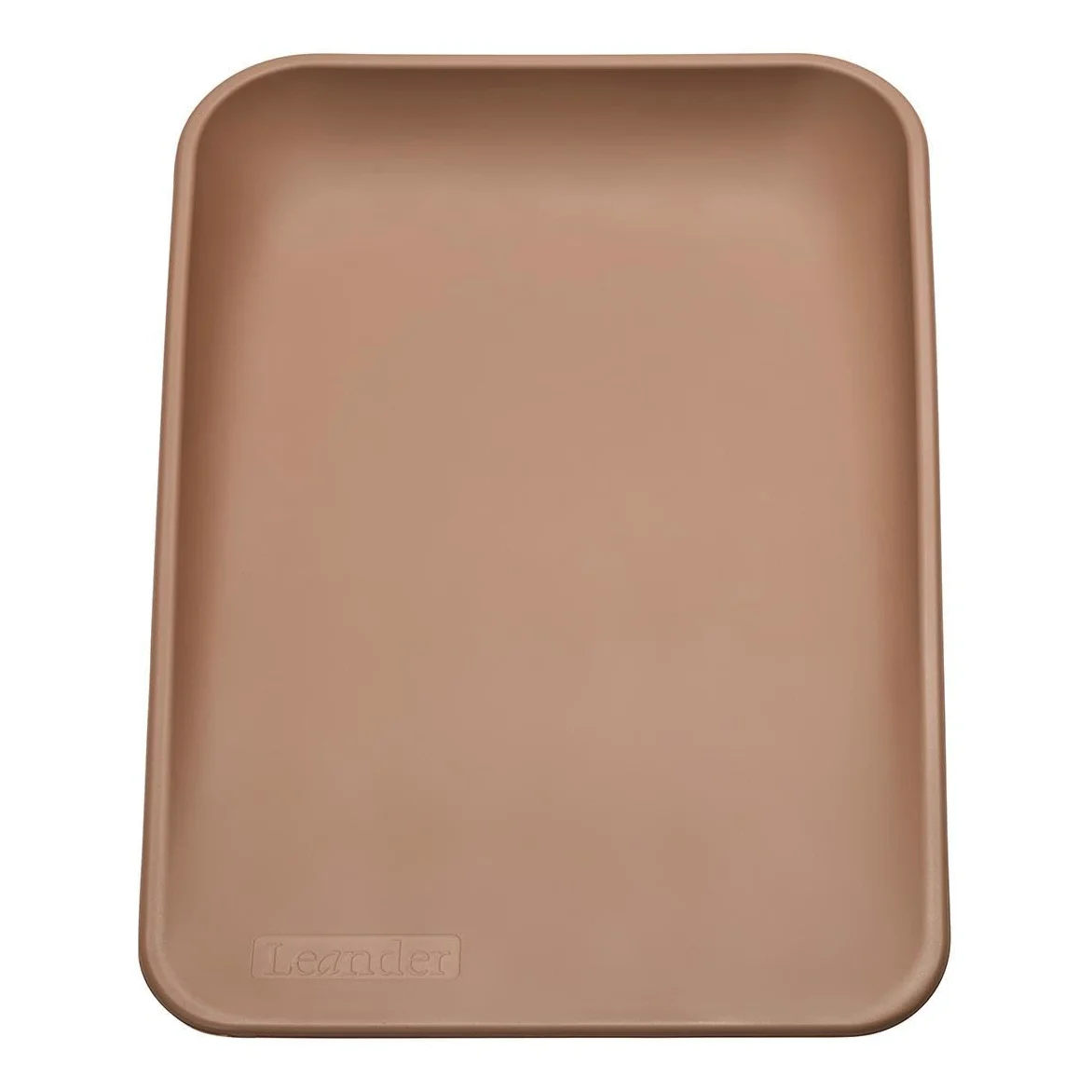 Leander Materassino Fasciatoio Matty - Clay 50x70 cm | Design Scandinavo, Tessuto Lavabile, Sicuro e Confortevole per Neonati