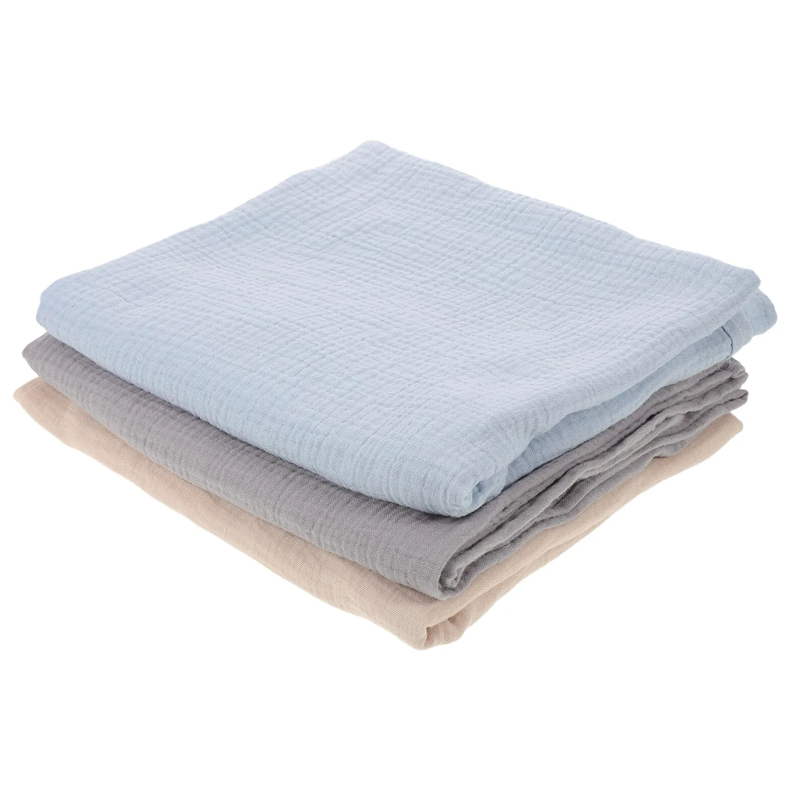 Toyvian 3 Pezzi Coperta Mussola per Ragazzo Ragazza Morbido Swaddle Traspirante Unisex Avvolgente per Sonno e Bagno Design Ampio e Facile da Usare per Ragazzo Ragazza
