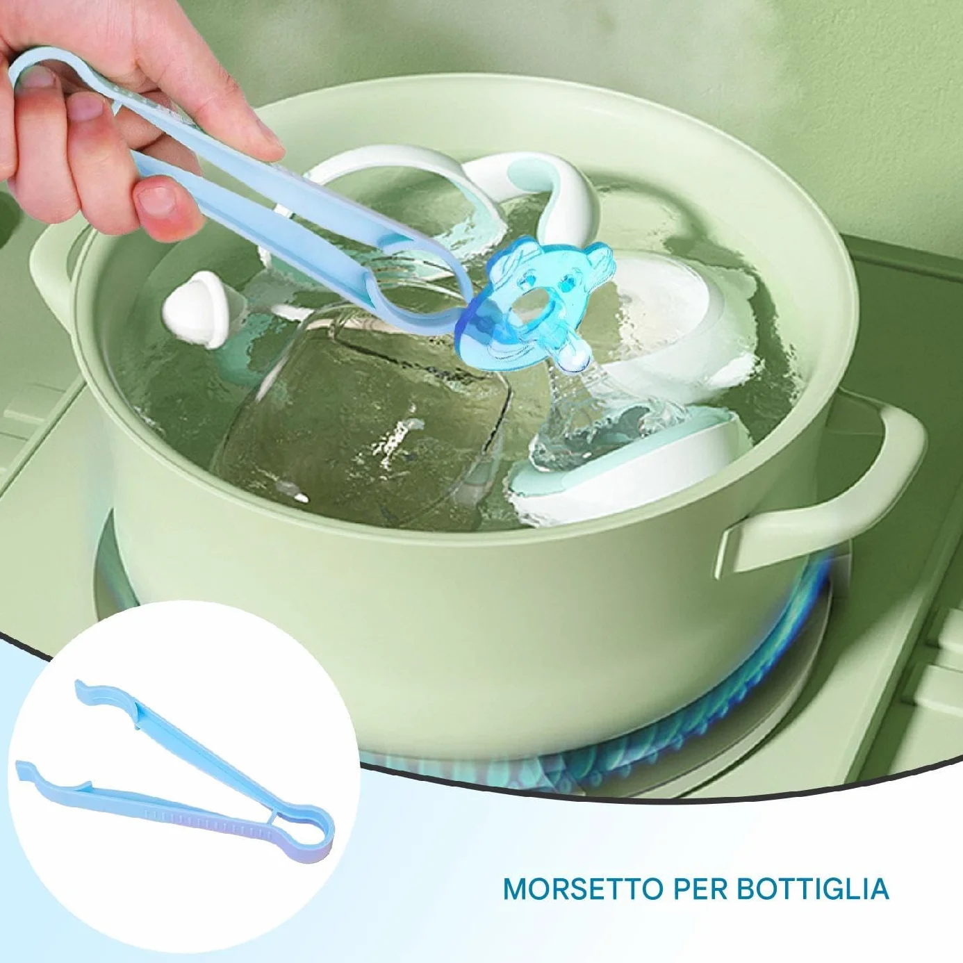 Pinze Per Baby Biberon - Pratica Bottiglia Di Alimentazione Comoda | Pinze Sicure Per Bambini | Bottiglie Per Bambini Clip Adatti Per La Sterilizzazione Gestione Della Routine Di Routine Igiene Dei Ba