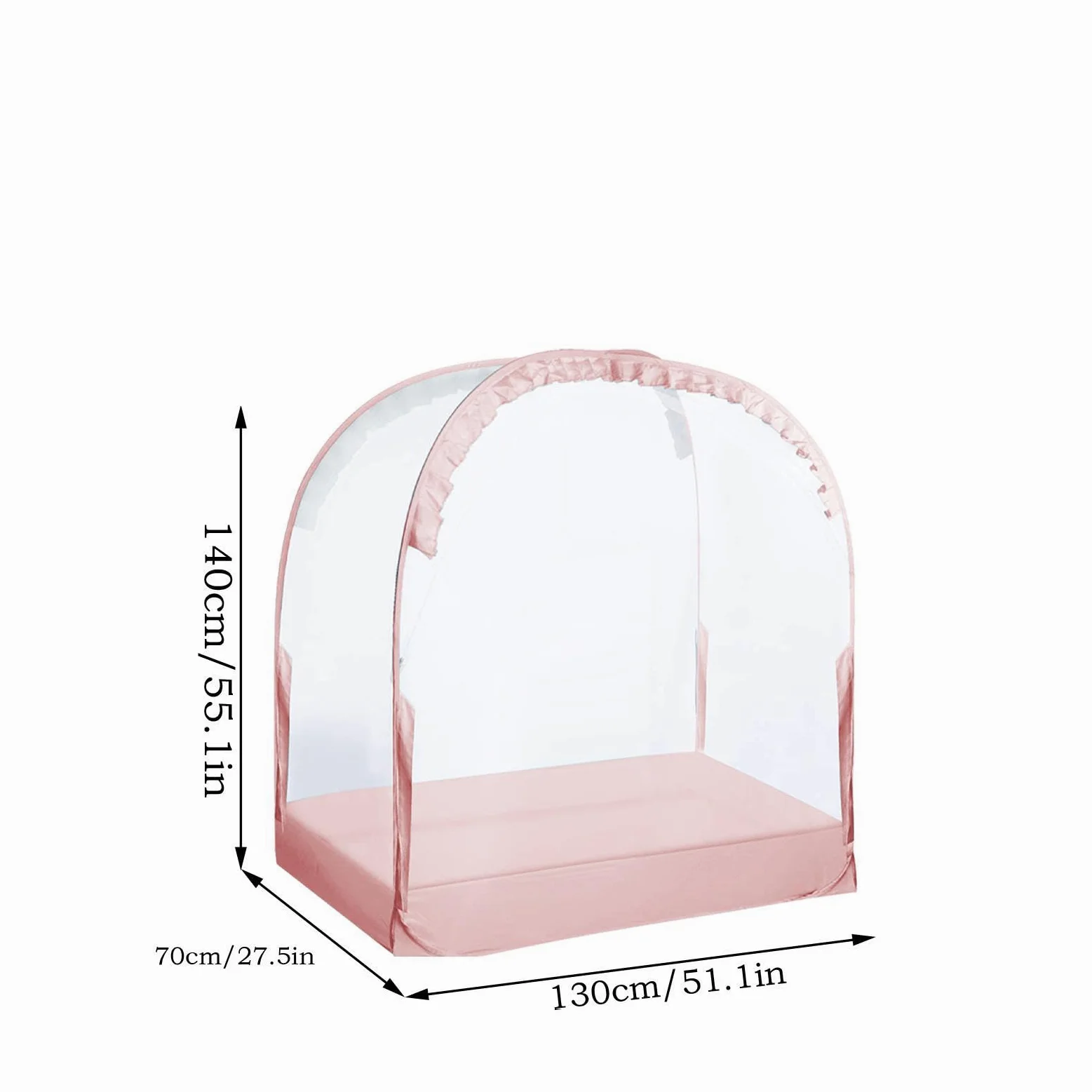 Tenda per lettino, design a rete traspirante + per letto per | Tenda a baldacchino in filo di acciaio, traspirante, per neonati, bambini, camera dei bambini, casa, viaggi