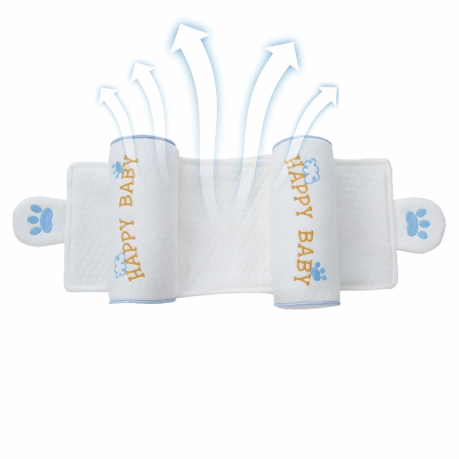 Cuscino Anti Testa Piatta | Ergonomico Traspirante Morbido Lavabile | Cuscino Di Supporto Per Il Collo Per Dormire | Home Seggiolino Auto Passeggino Ospedale Estate Riposo Napping Comfort