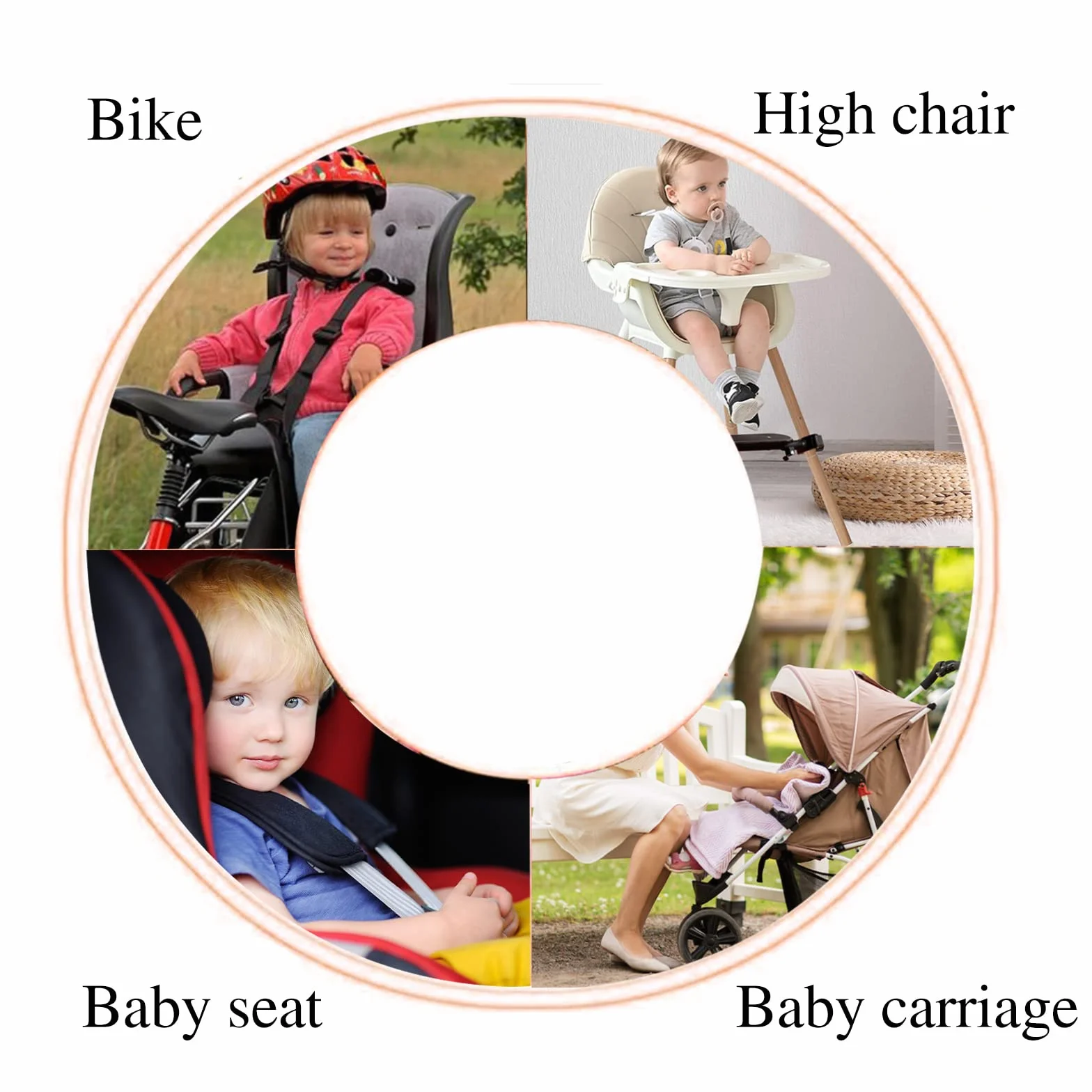 Imbracatura Bambini,Cintura Sicurezza Bambini,Cintura Sicurezza Passeggino,5 Punti Imbracatura Passeggino,Cintura Sicurezza Regolabile,per Seggiolino Auto,Carrozzina e Seggiolone