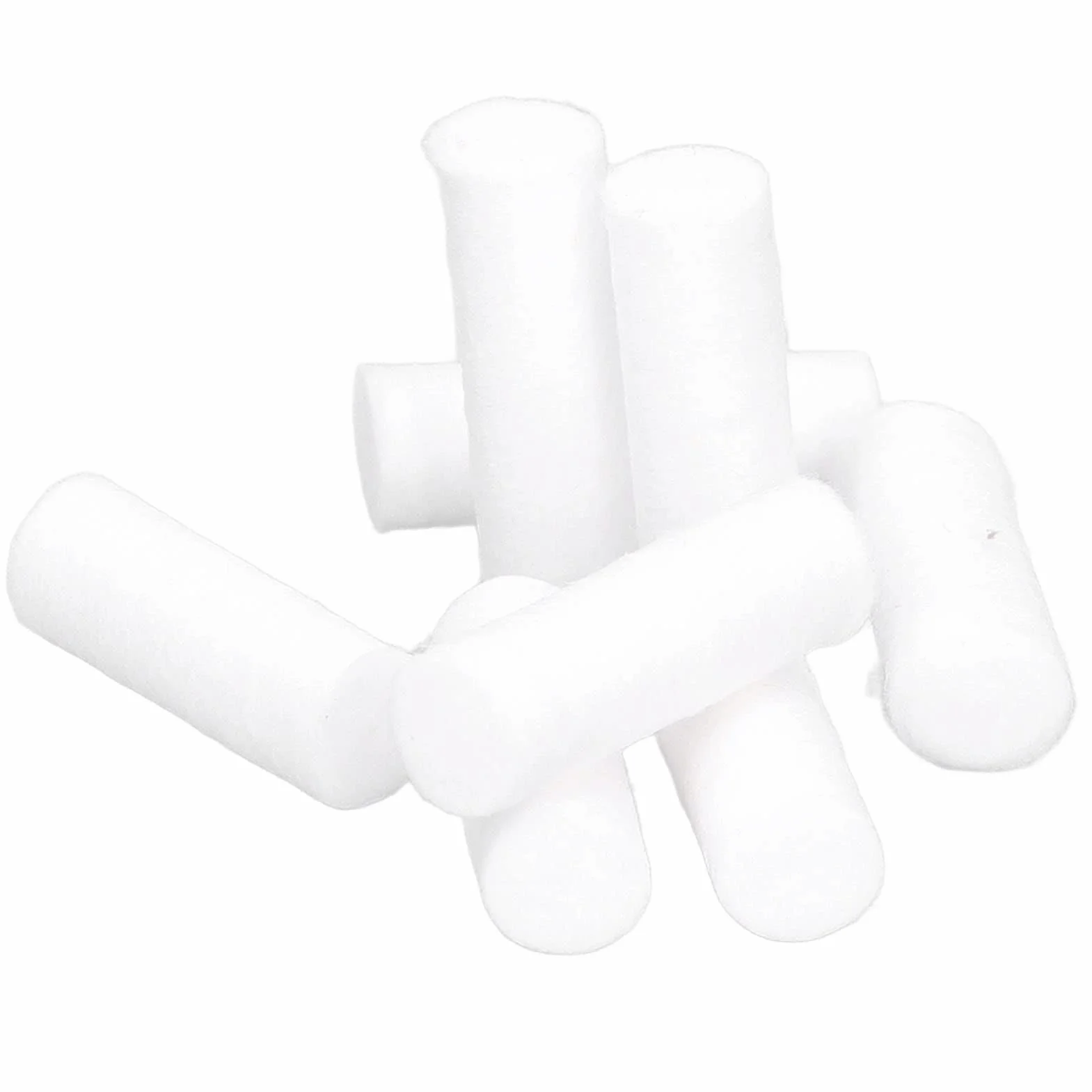Agatige 100 Pezzi Tappo di sanguinamento nasale per Bambini, tampone di Cotone emostatico Altamente Assorbente per Bocca e Naso