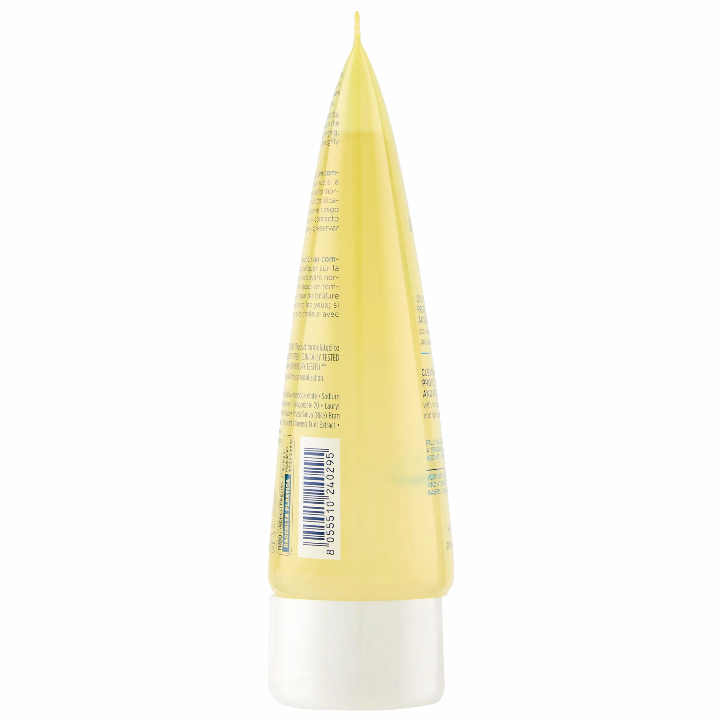 Rilastil Xerolact Olio Detergente Viso e Corpo per Neonati, Bambini e Adulti, Idratante, Relipidante, per Pelli Secche, Irritate e con Tendenza Atopica