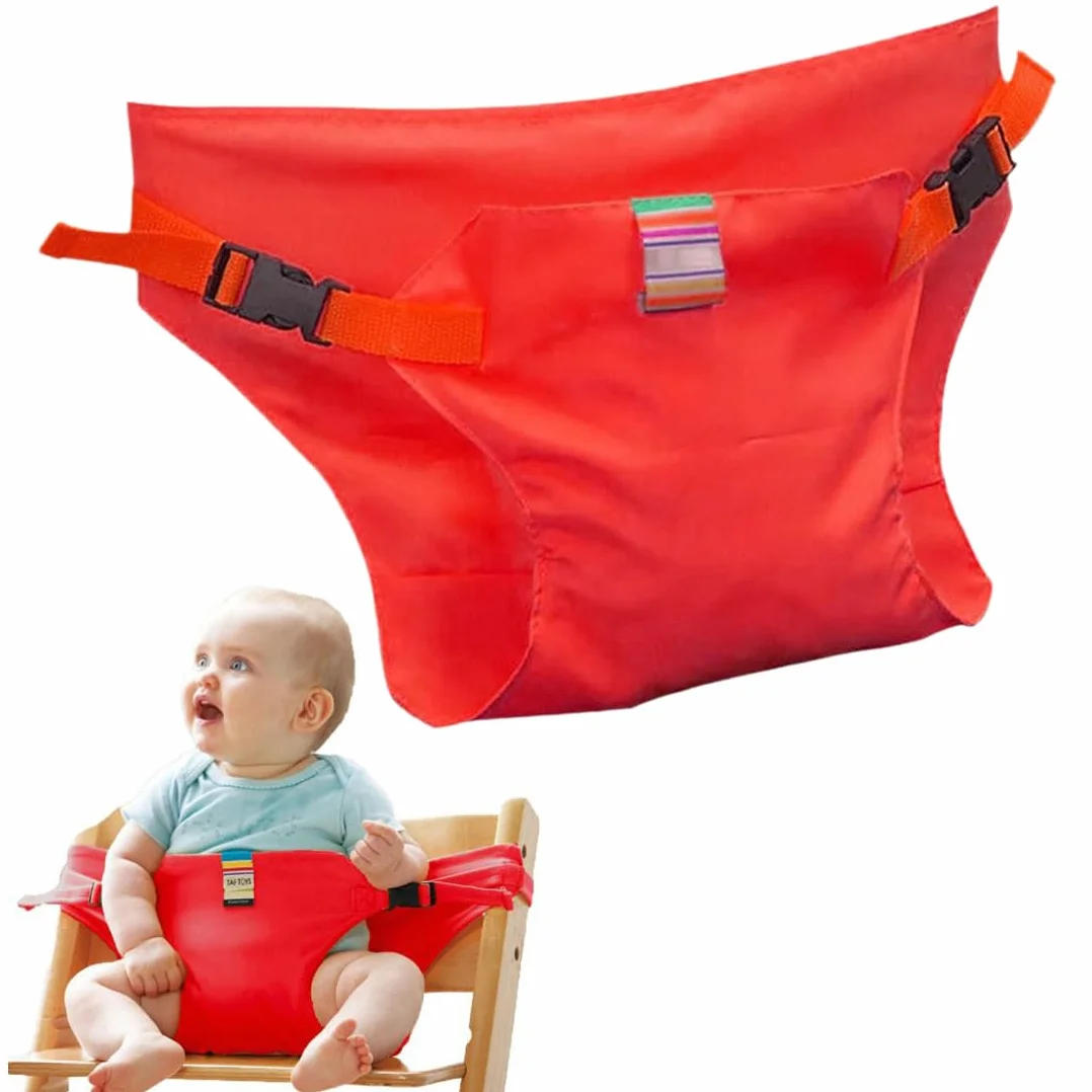 Cinturino di Sicurezza Universale per seggiolone pappa, Cinturino per seggiolone pappa, Cinturino di sdraietta neonati, Cinghia per Seggiolone e Passeggino, Morbido e Confortevole