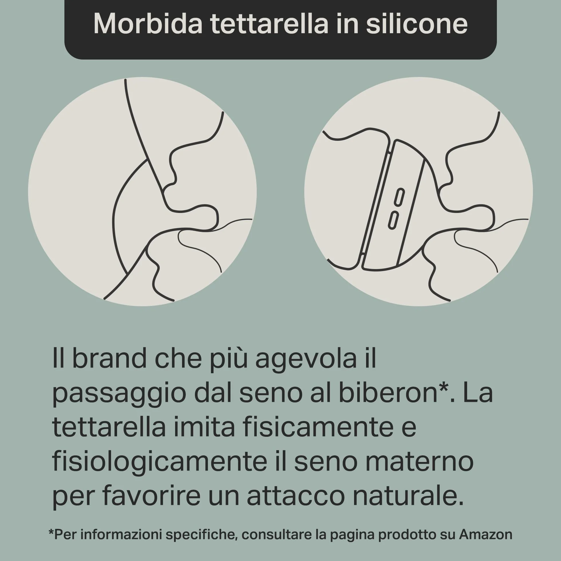 Tommee Tippee Biberon anti-colica 260 ml, con tettarella simile al seno materno, cannuccia anti-colica ventilata, autosterilizzante, 2 pezzi