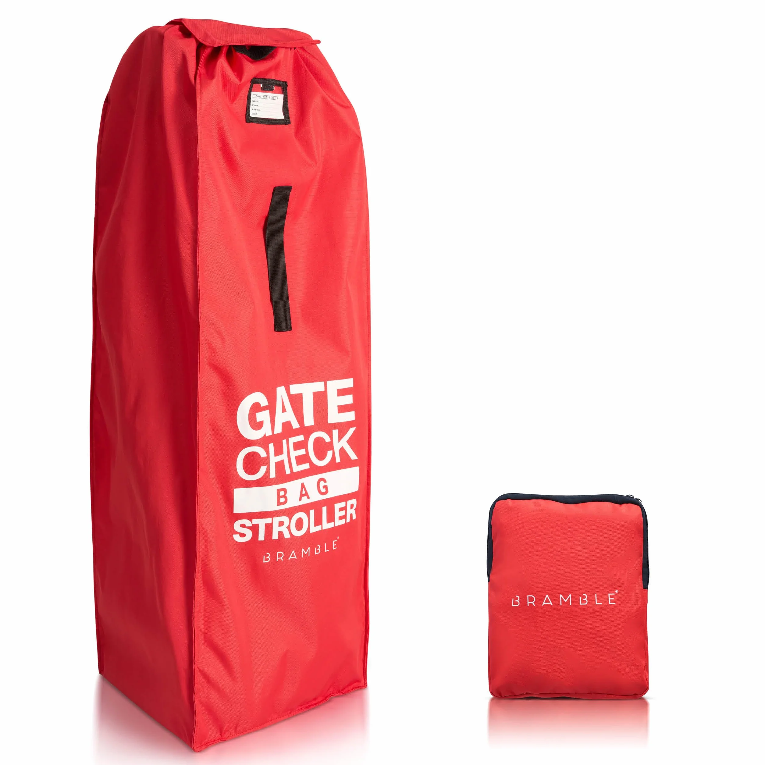 Bramble - Borsa Passeggino Viaggio per Aereo (Rosso, Misura Piccola) - Sacca Porta/Custodia 113 x 37 cm