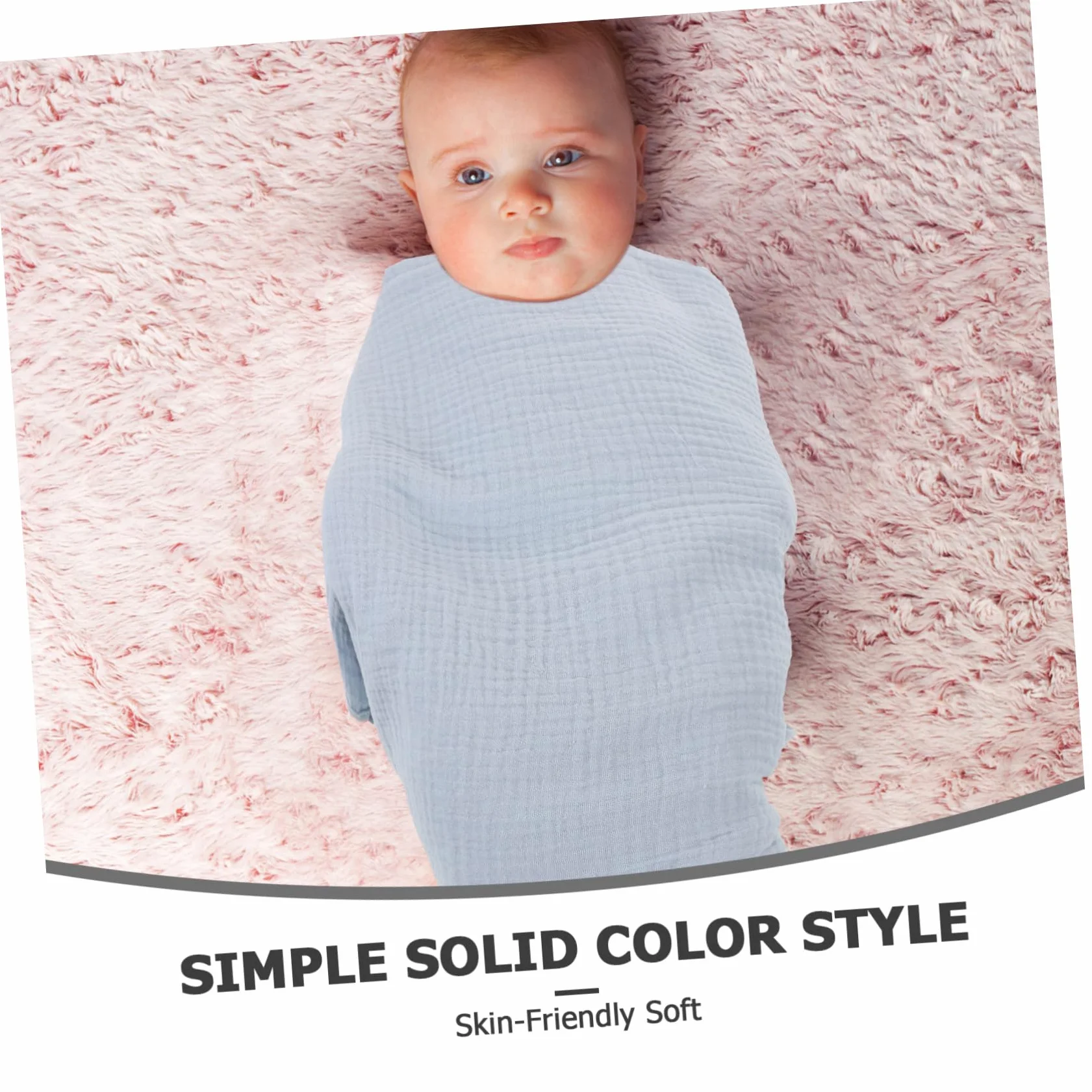 BESTonZON 3 Pezzi Coperta Mussola per Ragazzo Ragazza Avvolgente per Unisex Traspirante e Delicato per Sonno e Bagno