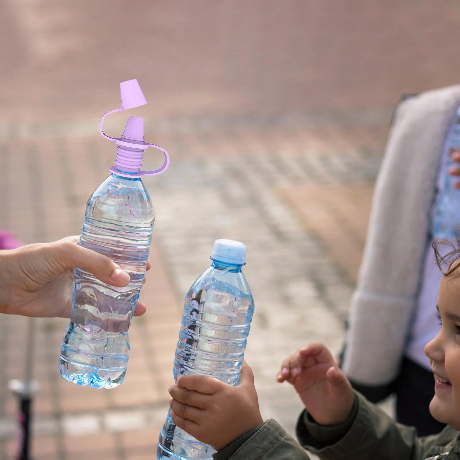 Beccuccio superiore per bottiglia in silicone anti-fuoriuscita, tappi per bottiglia d'acqua per | Adattatore per beccuccio di tenuta solido,Adattatore per beccuccio senza graffi, fissaggio di ricambio
