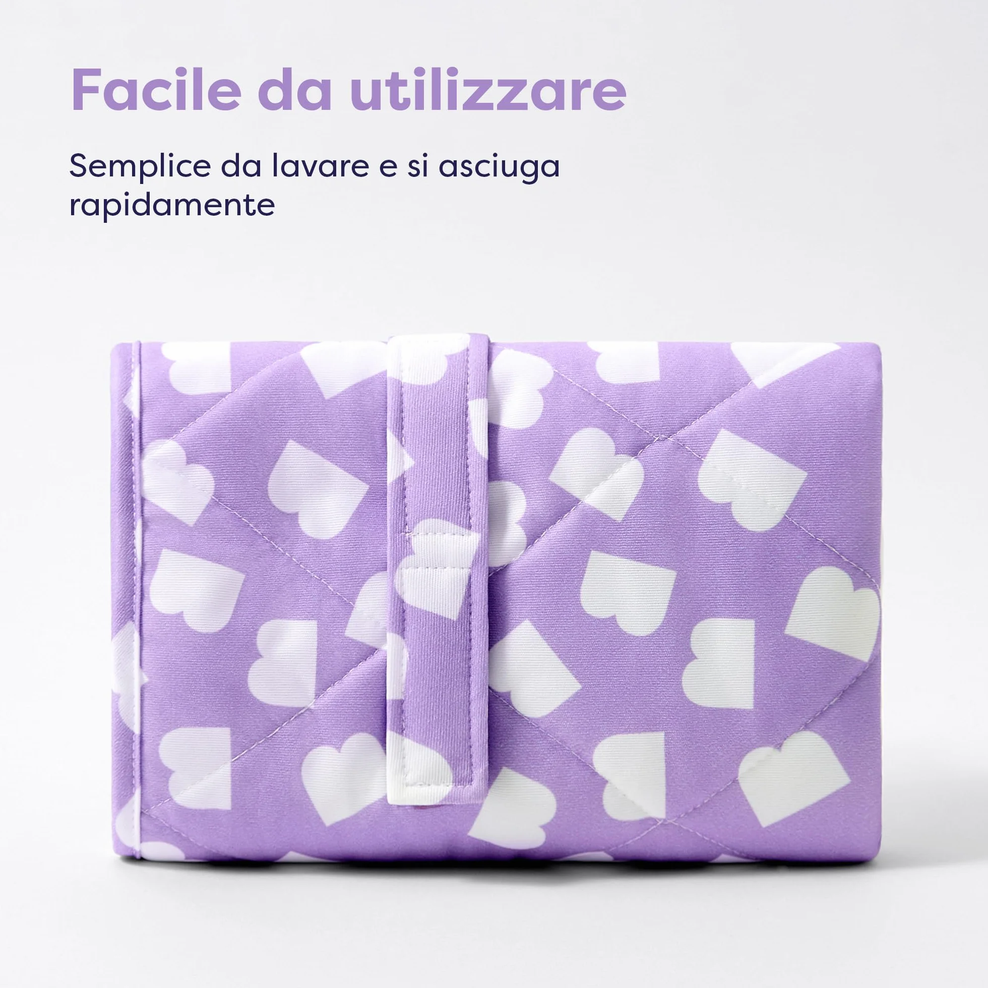 Bambino Mio, Fasciatoio Portatile Imbottito, Leggero e Portatile