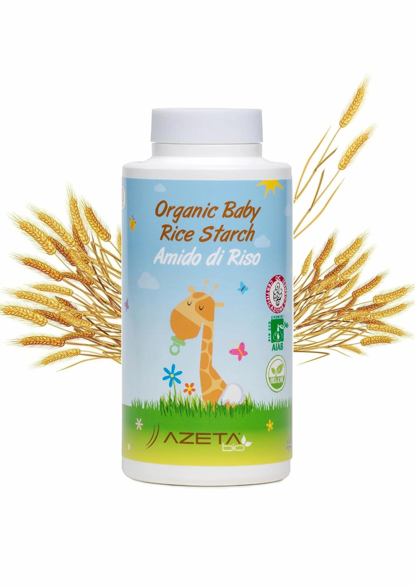 Amido di Riso Biologico - AZETAbio - Linea Bimbi - 100 ml