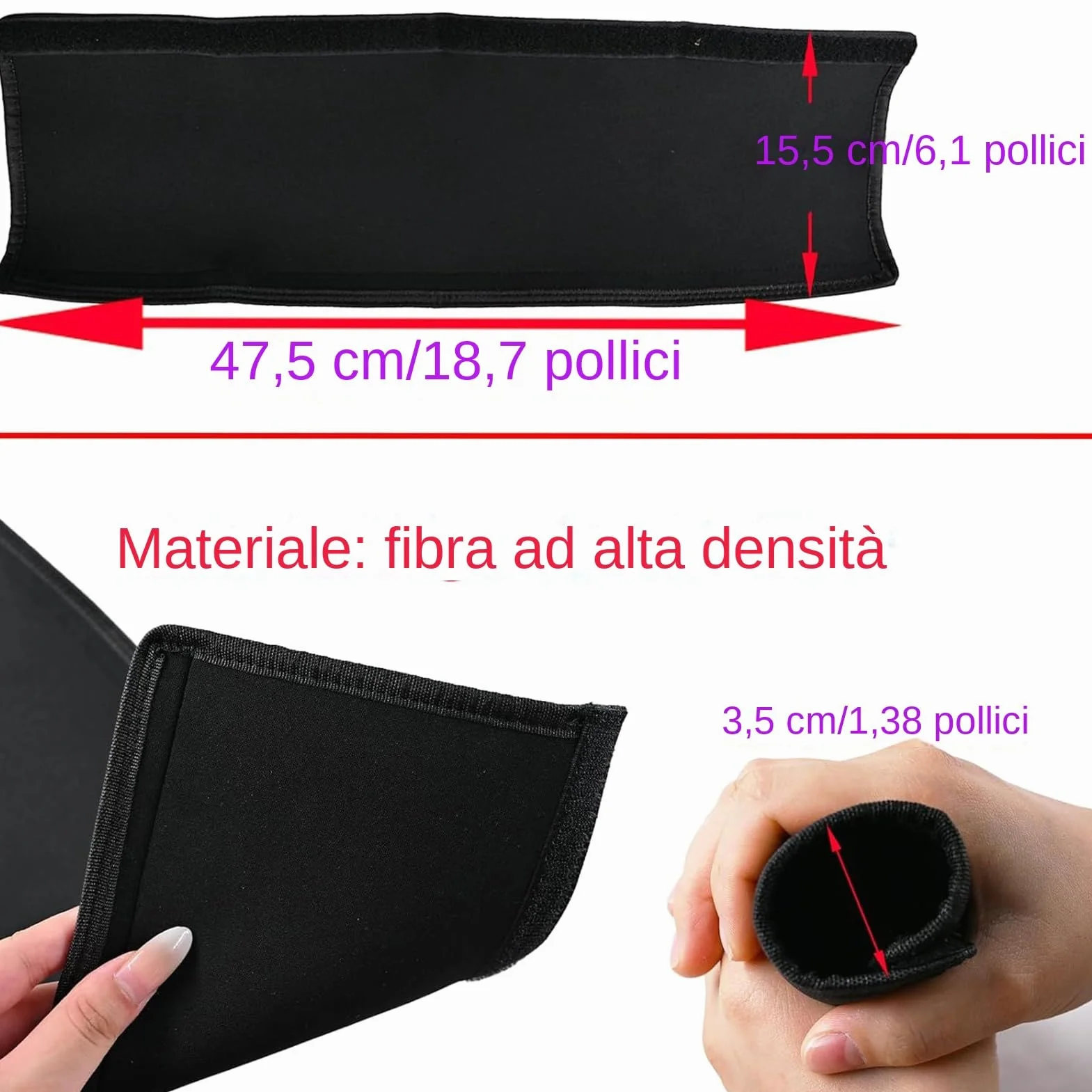 Rivestimento Maniglia Passeggino - Manicotto Staccabile per Manubrio Passeggino,Protettore Antipolvere Avvolgibile,Viaggi All Aperto Protezione Quotidiana Parcheggio Pendolari Città Camminate