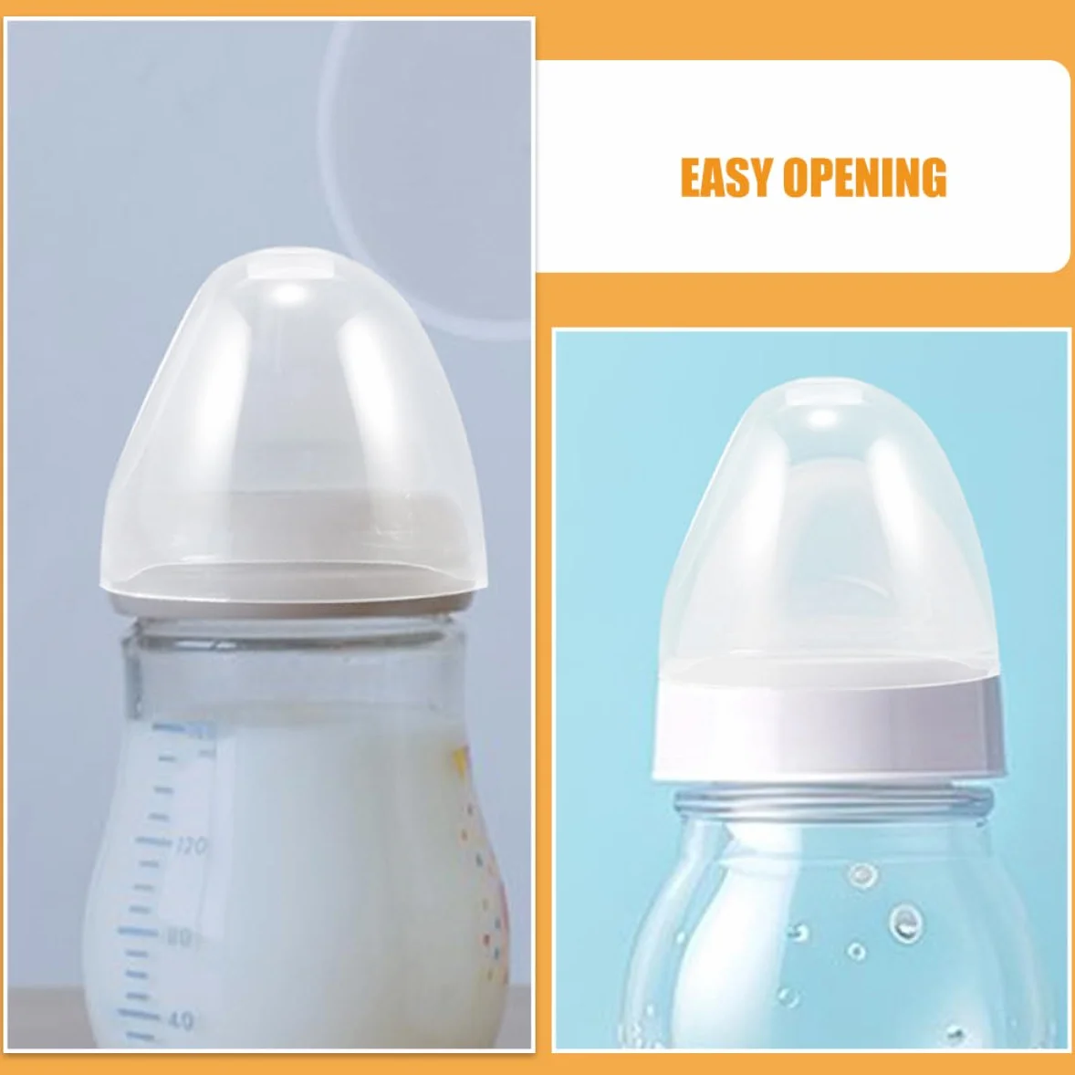 Tappi per Bocca Larga Copertura per Bottiglie per Protezione Antipolvere Anello Vite Materiale Resistente Compatibili con Diverse Bottiglie per Ragazzo Ragazza