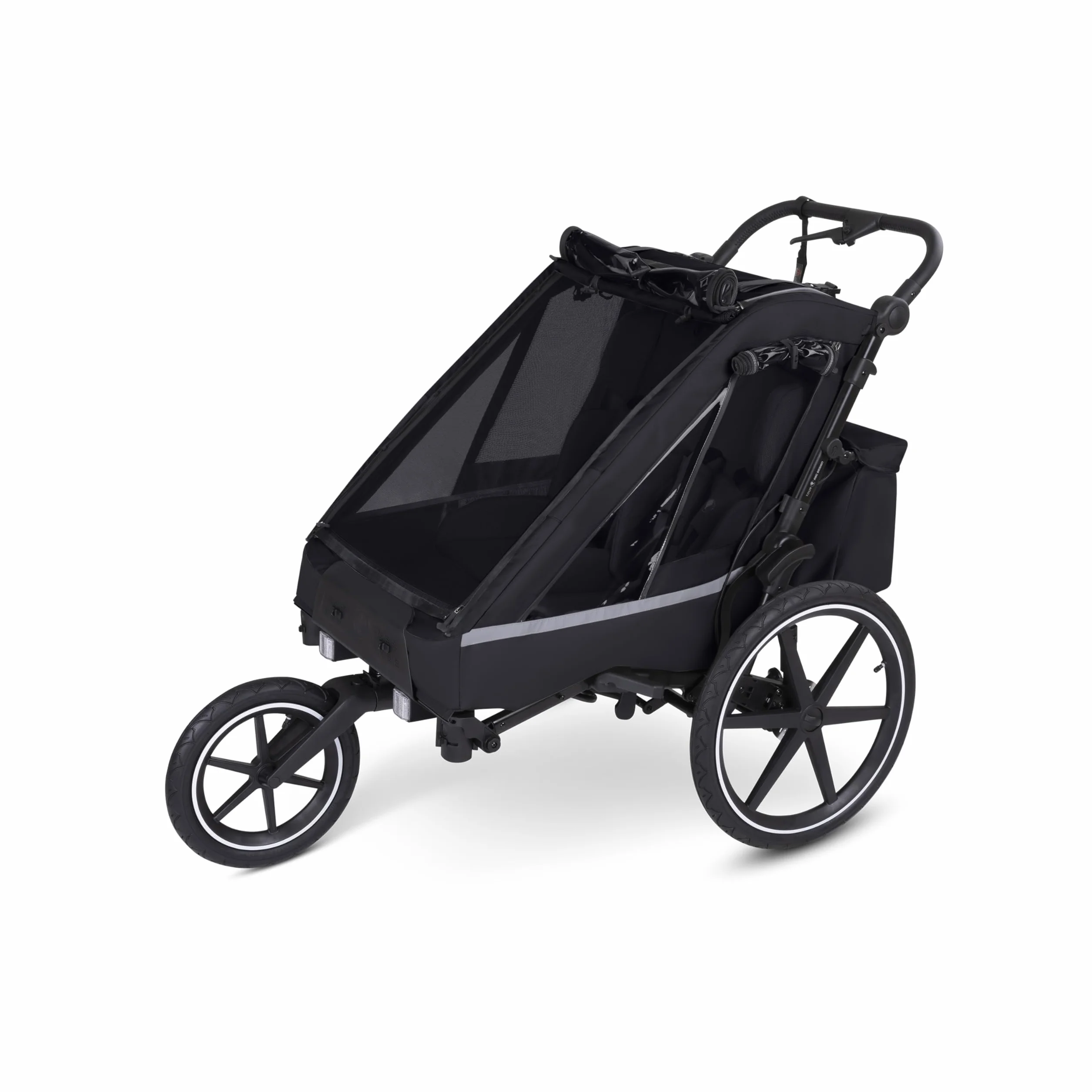 ABC Design Ruota per Rimorchio bici Tour, Rimorchio non incluso, colore: nero
