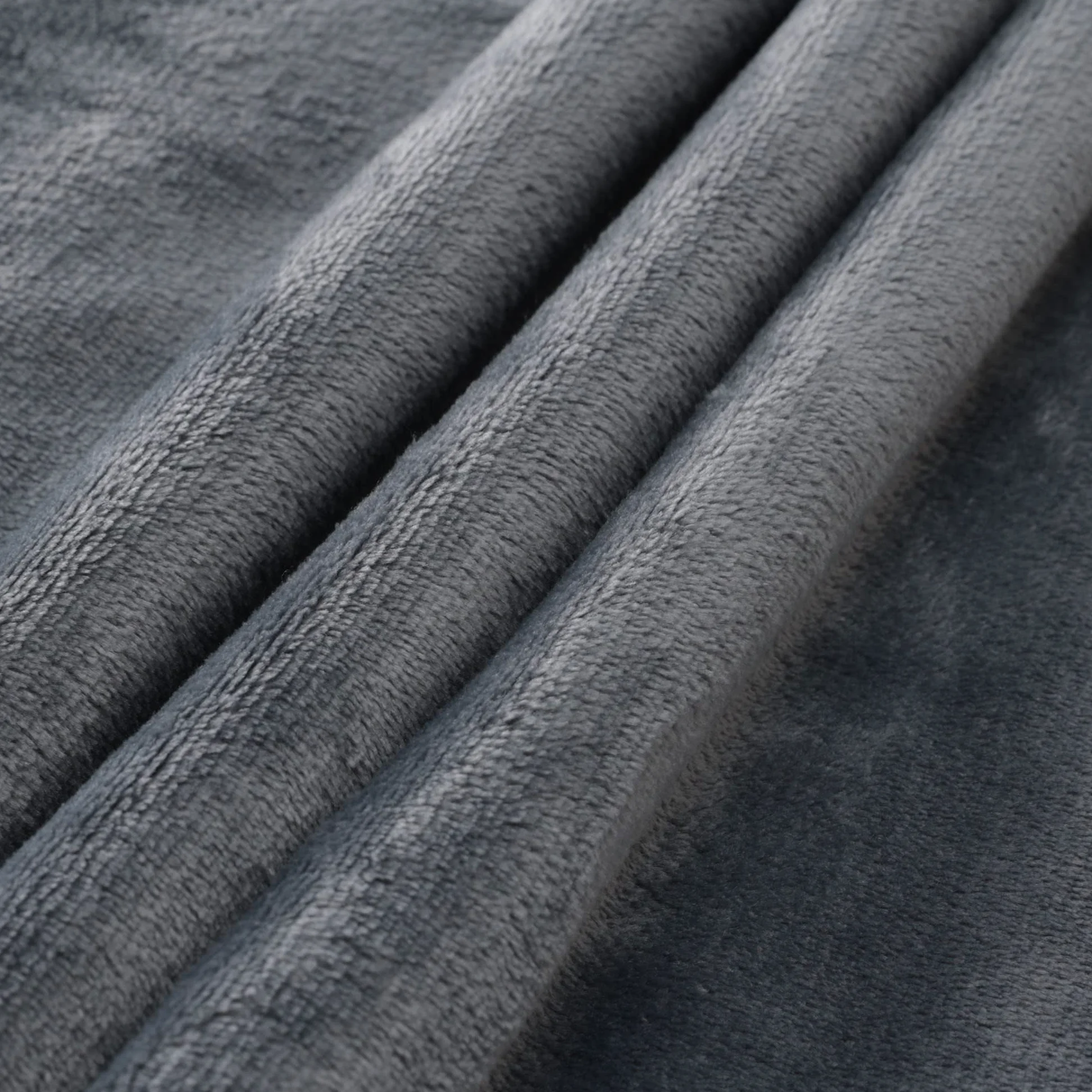 NANPIPER Coperta Sherpa per bambini, calda coperta in morbido pile per neonati (grigio, 76 x 101 cm)