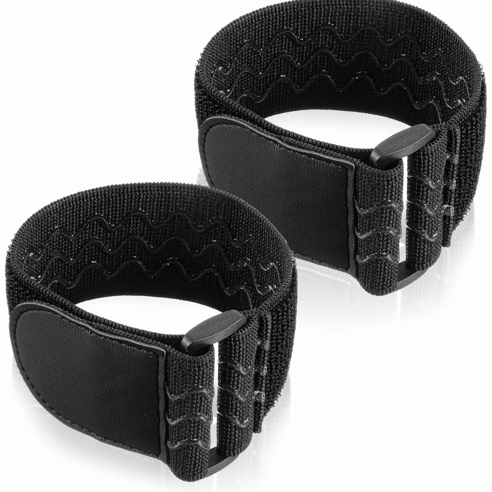 BAUCH 2 Pezzi Protezione Rubinetto Bambini, Antibambino con Banda Elastica, per Cucina e Bagno, Nero, 5 * 30 cm