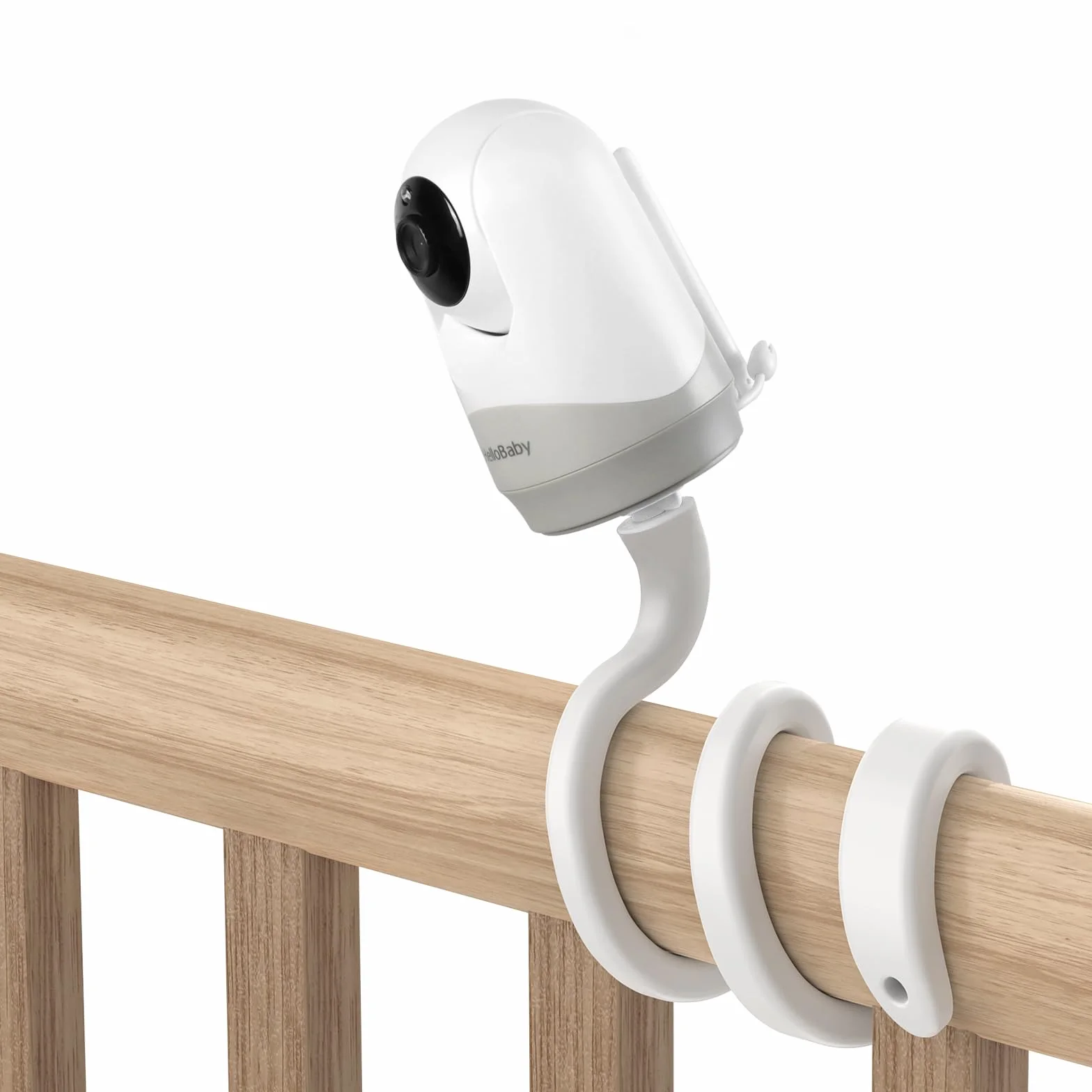 Supporto per baby monitor Hello Baby Video, supporto flessibile per baby monitor Baby Monitor Supporto per videocamera per lettino, compatibile con HelloBaby Monitor