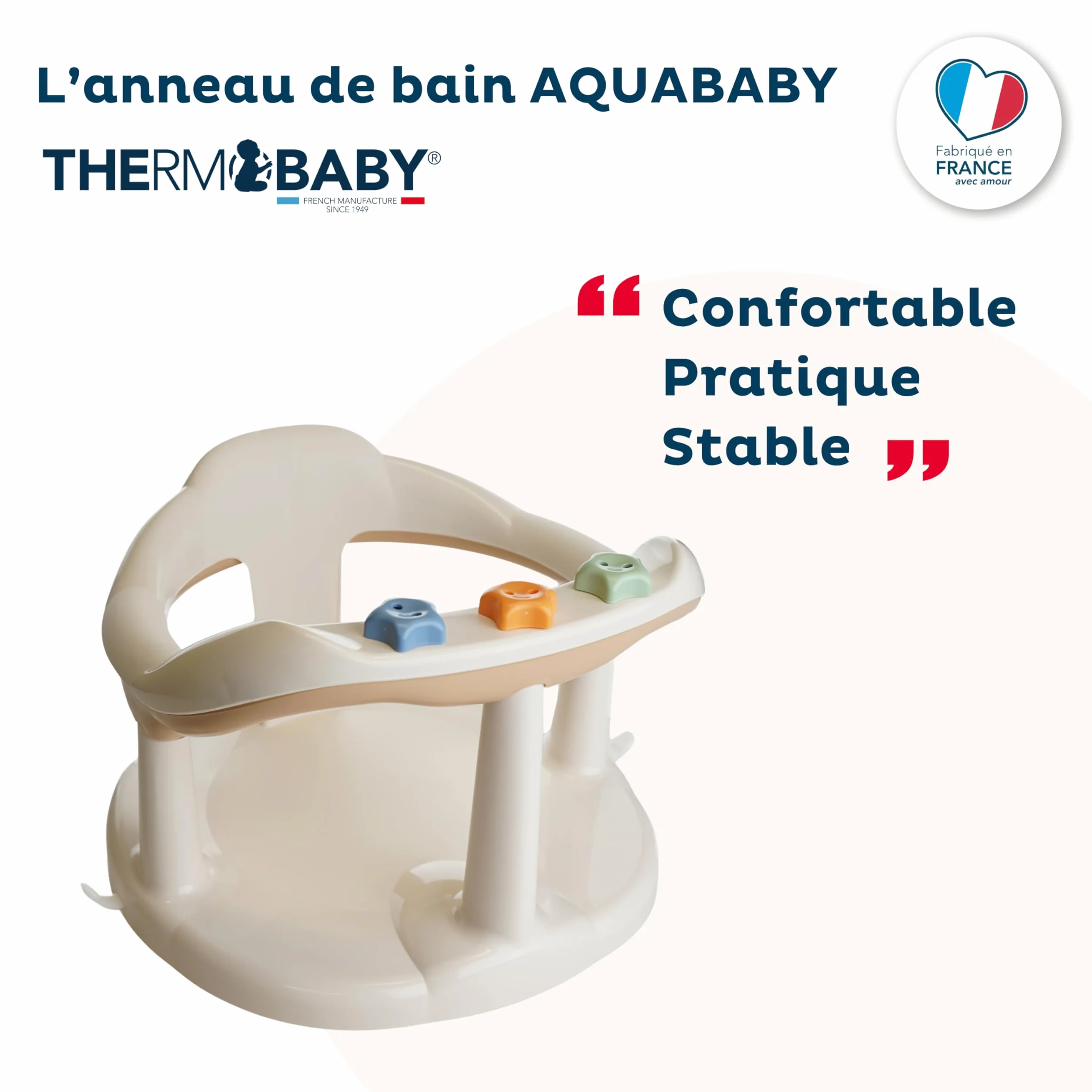 THERMOBABY Anello da bagno aquababy marrone ghiacciato
