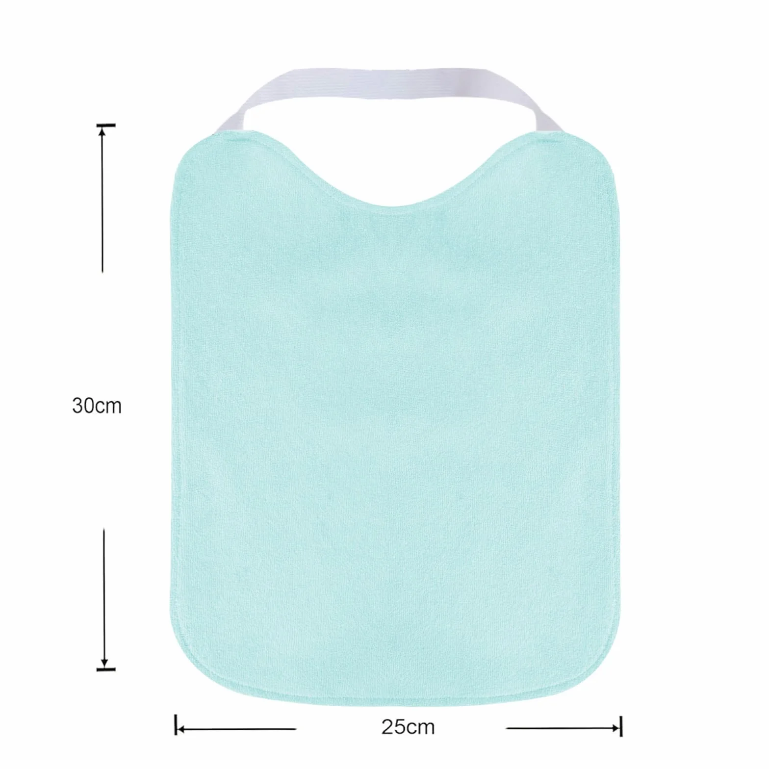 SLOSH Bavaglini Impermeabili con Elastica Elastico Bavaglino Impermeabile per Asilo Bavaglini Grandi Lavabili Panno per Ruttino Pappa Svezzamento per Bambini 0 a 3 Anni