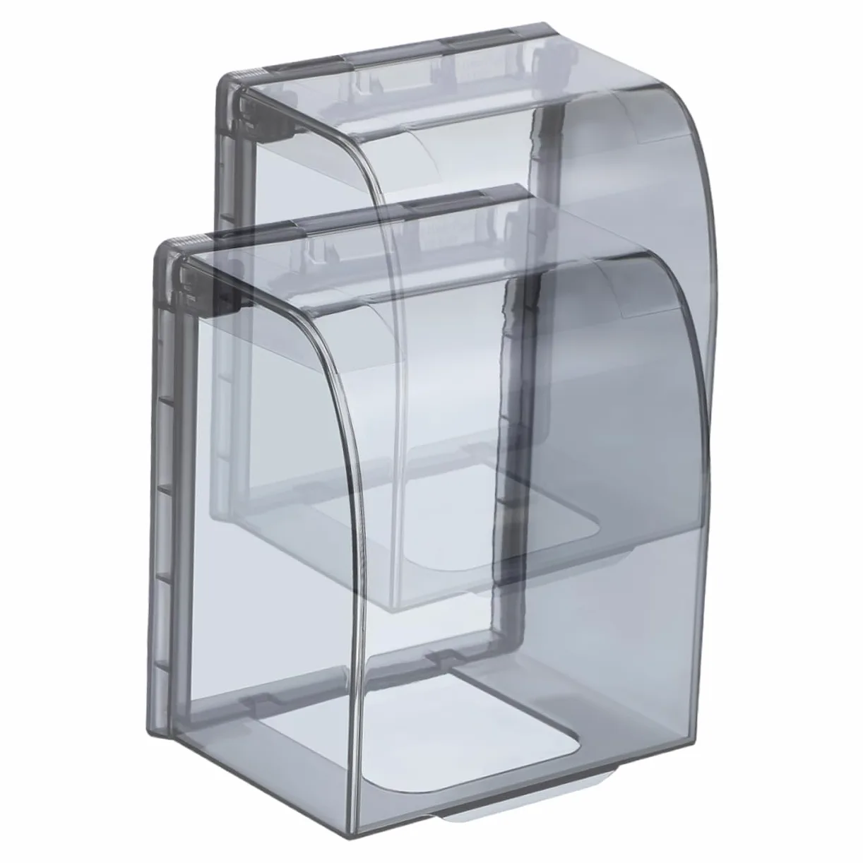 Tofficu 4 Set Copripresa Adesivo Per Esterni E Interni Protezione Elettrica Per Bagno Cucina E Ufficio Design Compatto E Resistente Spruzzi 2 Pezzi*4