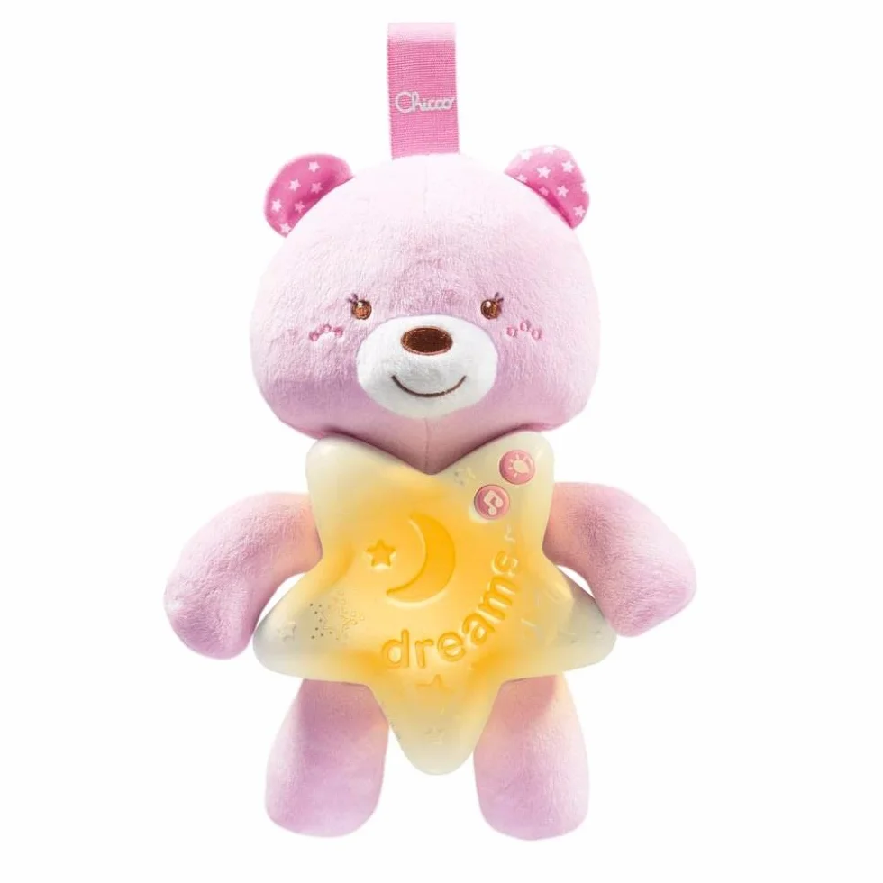 Chicco Gioco First Dreams Bear Panel, Rosa,00009156100000