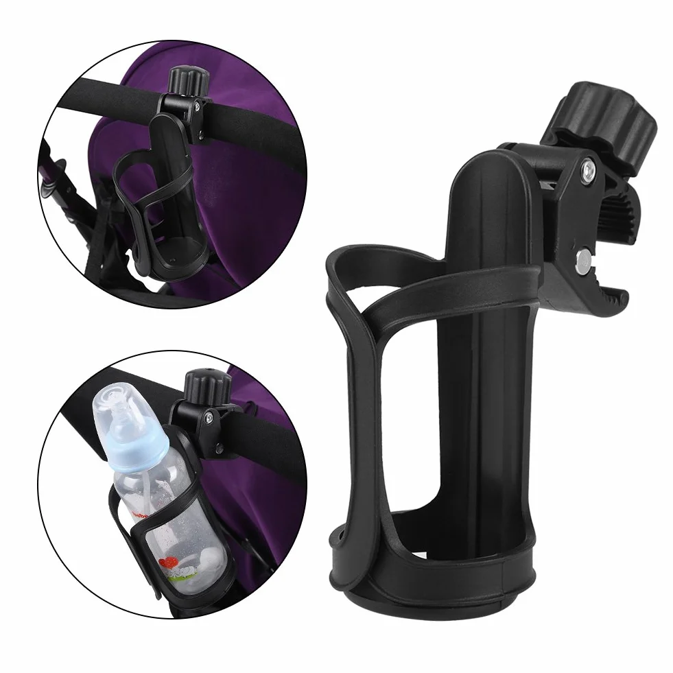 Portabevande per passeggino Universale Porta Bottiglie Portabottiglie Portabicchiere Acqua Cup Holder Bevande Bottiglia Acqua Bicicletta Rotante 360 Gradi