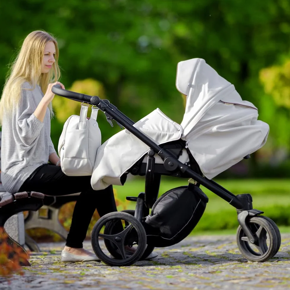 mizikuu 2 PCS Camera d'aria 12 1/2"x 2 1/4", Doppio Spessore Tubi per Passeggino con Valvola A ngolare 45°con 2 Stick per Supporto per Bambini Bicicletta Pneumatici