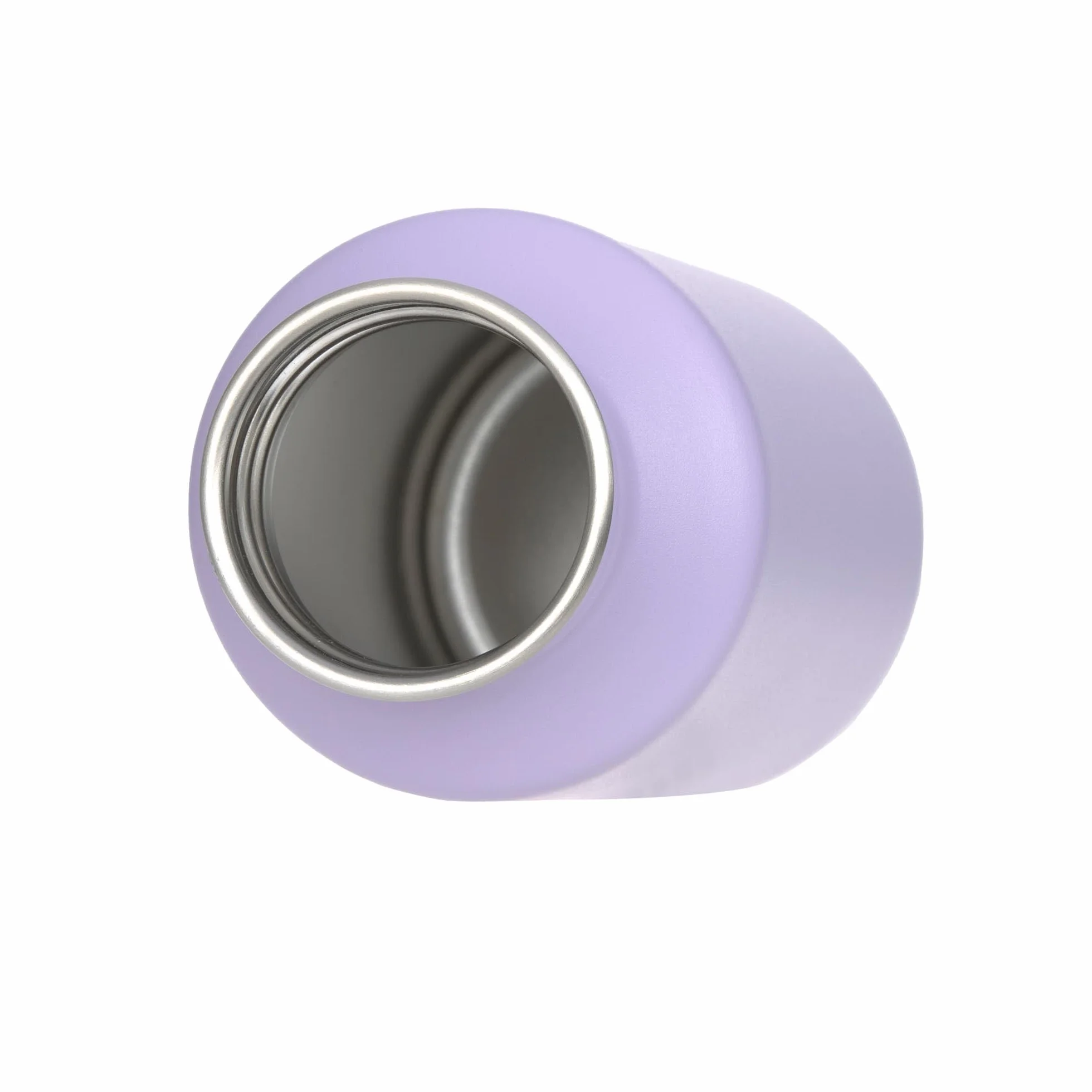 LÄSSIG Bottiglia per bambini in acciaio inox senza BPA 500ml per l'asilo, a prova di perdite, con tappo per lo sport/Bottle Stainless Steel Little Gang Heart lilac
