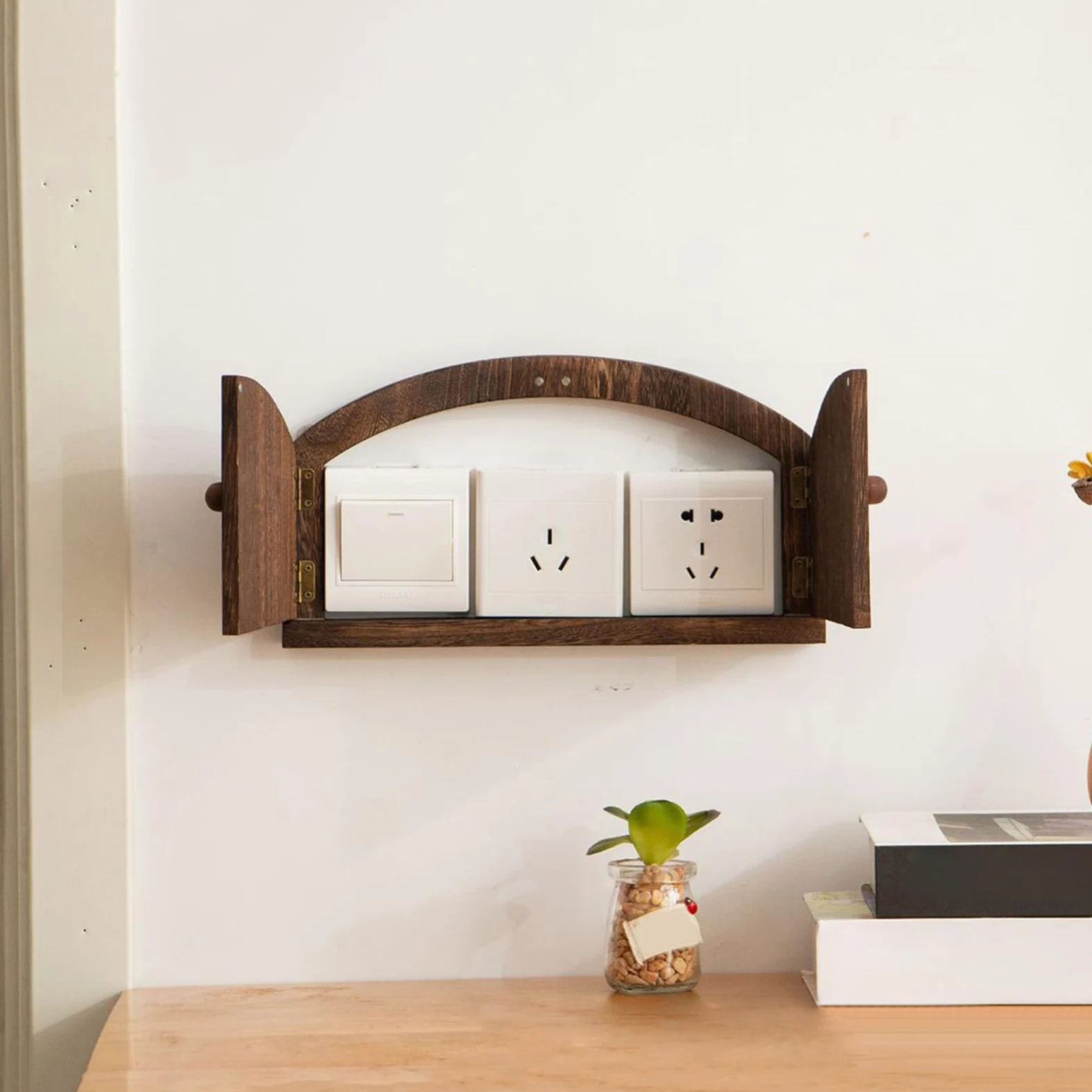 Coperture per prese di corrente, decorazione rustica a prova di bambino, eleganti coperture per prese | per camera da , soggiorno, bagno, asilo , appartamento, dormitorio, ufficio, scuola