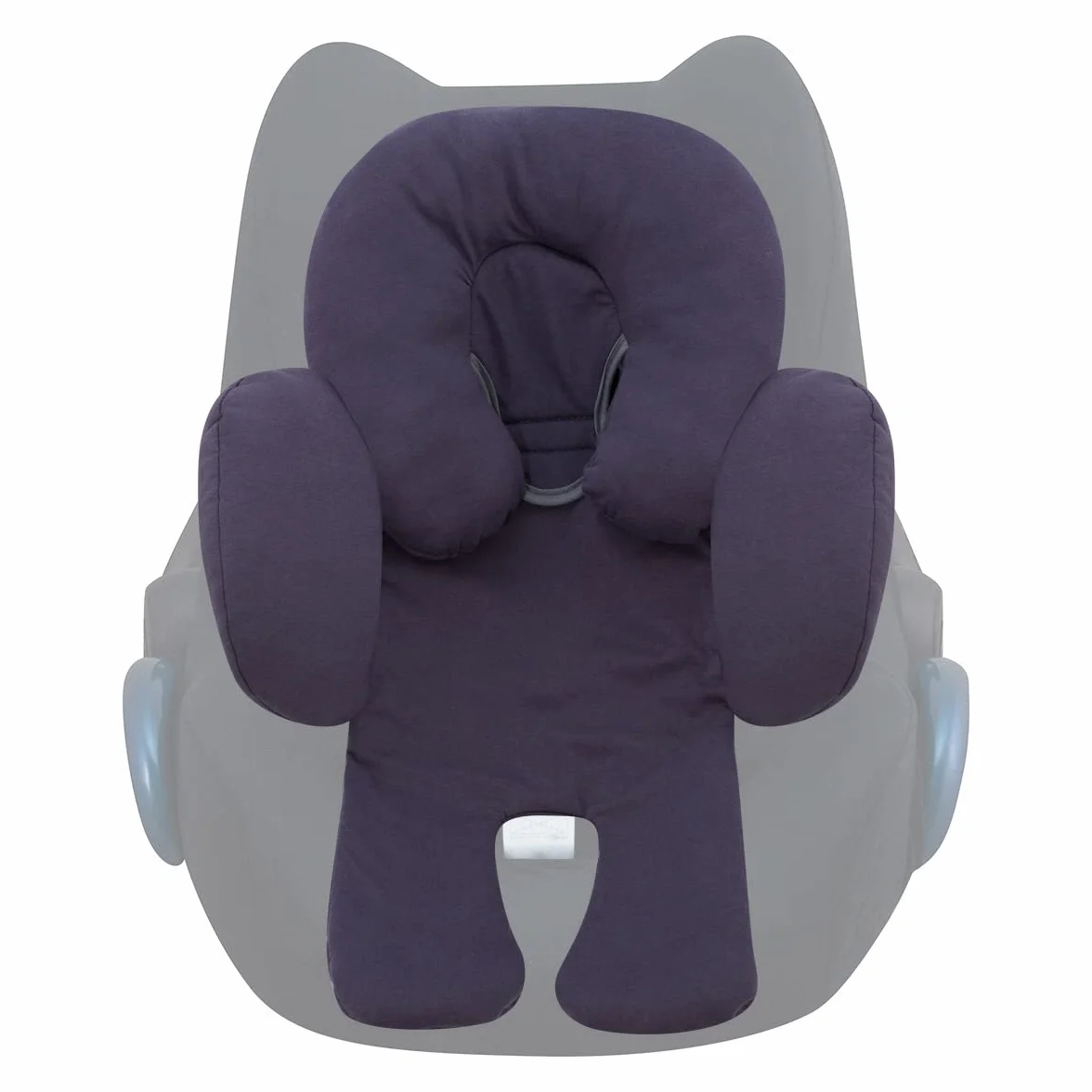 JYOKO KIDS Riduttore Antiallergico universale per Ovetto, Passeggino, Navicella 100% cotone (Marengo, Supporto per testa e corpo)