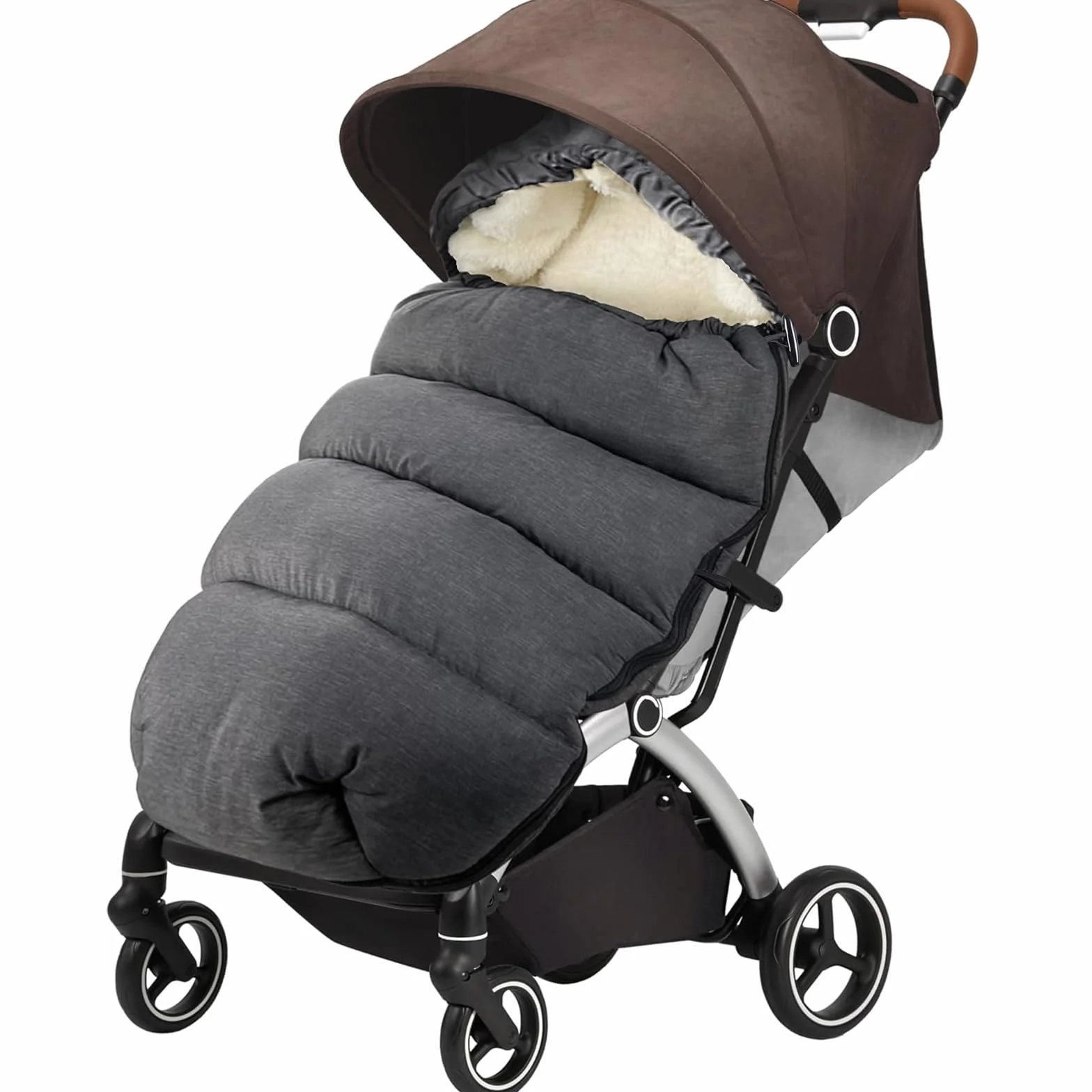 Coprigambe Passeggino Universale,Sacco Passeggino Invernale,Sacco Invernale Passeggino Universale,Addensare Invernale Sacco Termico Passeggino Universale,Impermeabile