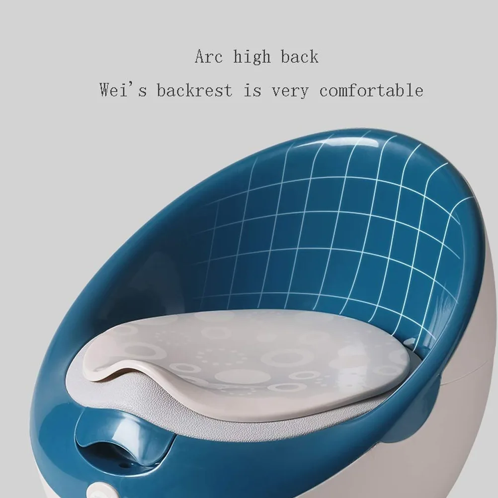 Sistema vasino Facile da Pulire e Facile da Usare Seduta di Allenamento Potty, aggiornare i Servizi igienici per Bambini Baby, Green (Color : Blue)