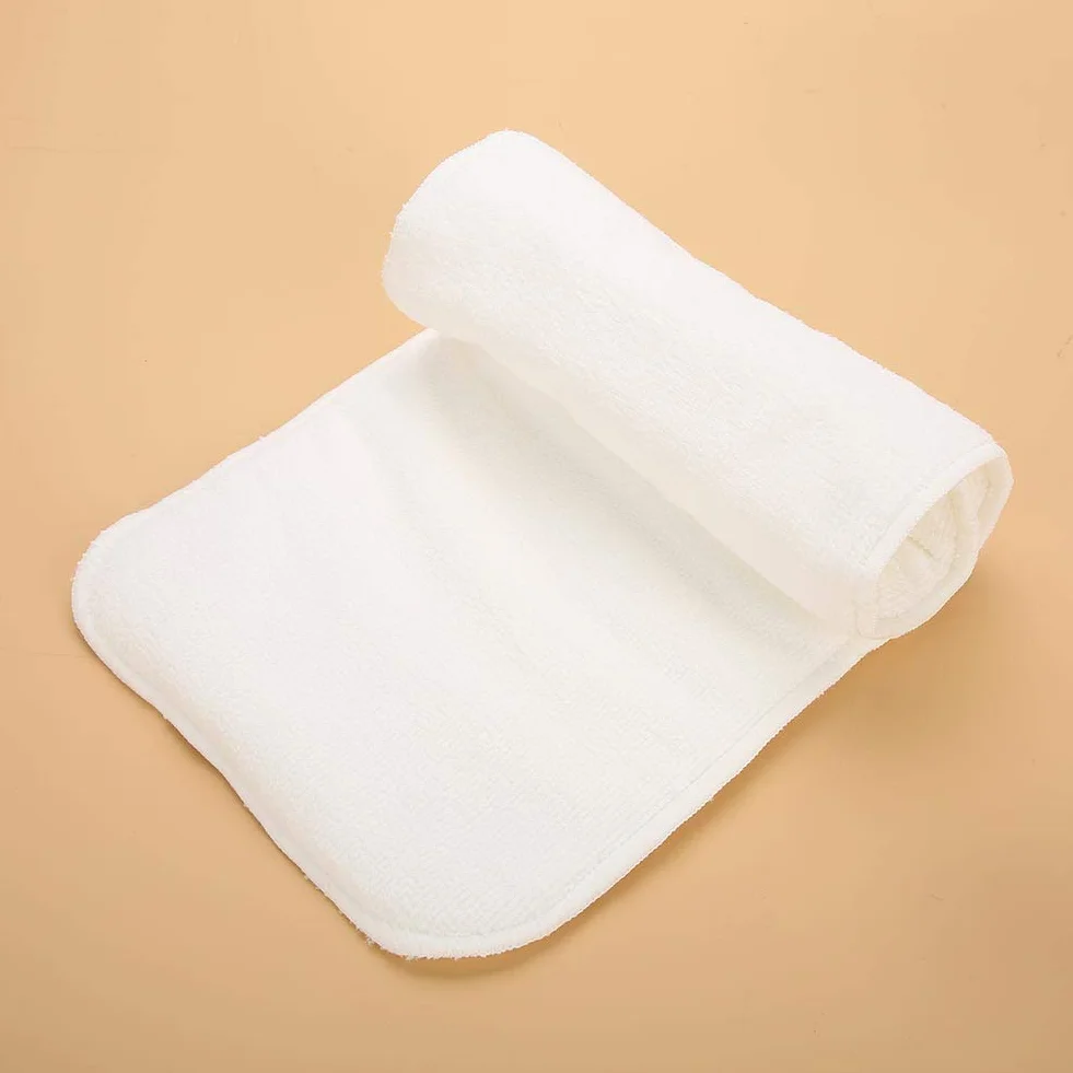 Inserti per Pannolini Riutilizzabile, Riutilizzabili Fodere Pannolino in Tessuto Assorbente Inserto di Stoffa Flushable a strati Lavabile Adulti Incontinenza Fodera Unscented Panno Microfibra Interna