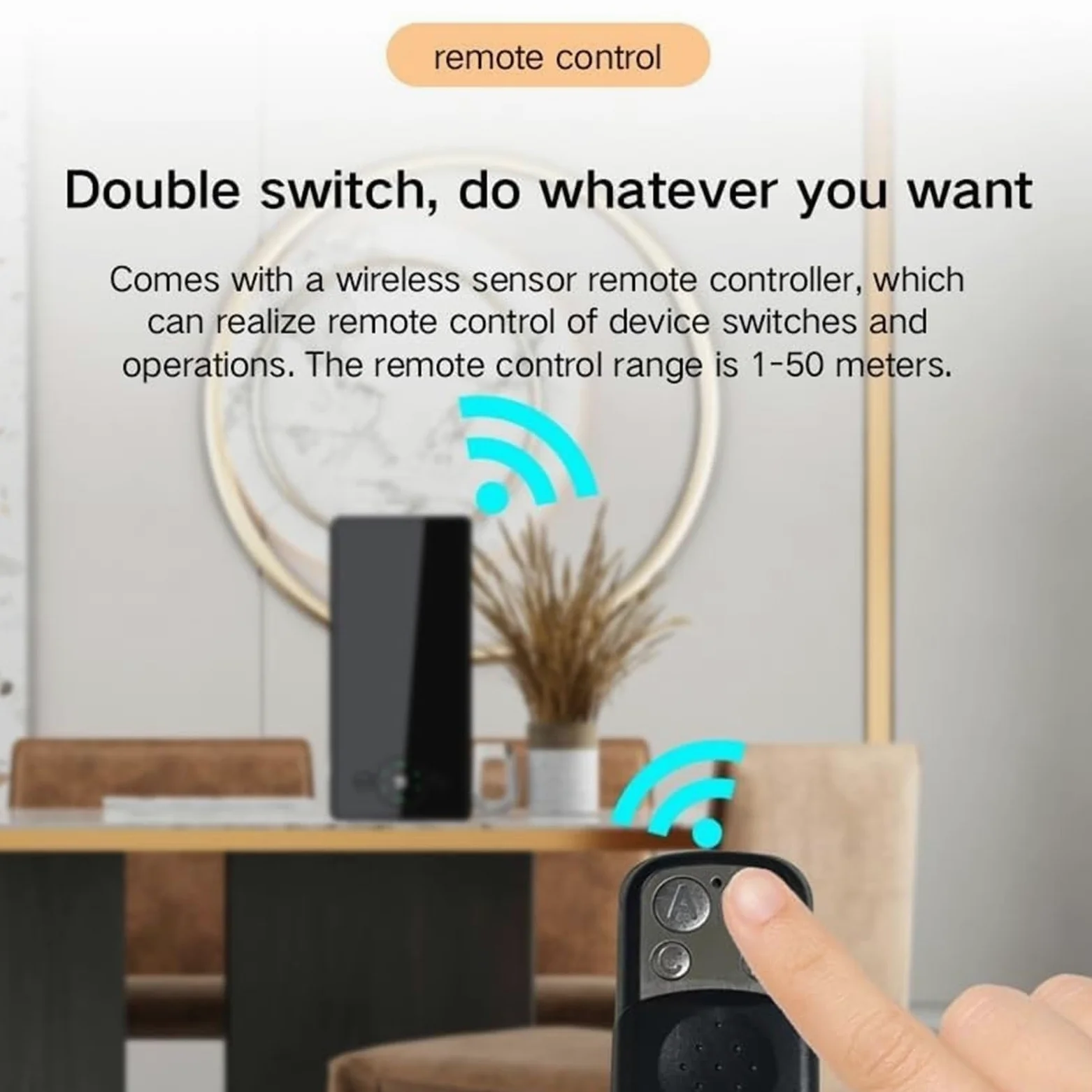 Blocco Audio Con Telecomando Portata 50 M | Dispositivo anti-registrazione con jammer di segnale portatile ad alta capacità for riunioni di lavoro