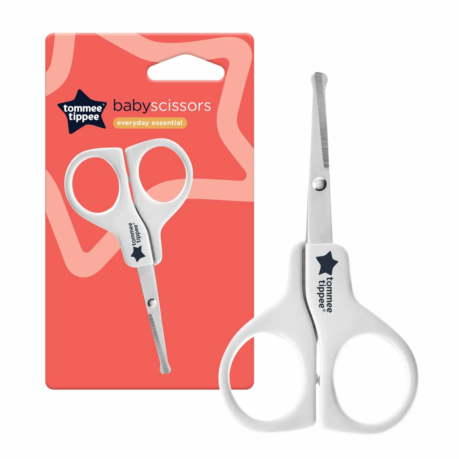 Tommee Tippee Essentials Baby Scissors 0m+