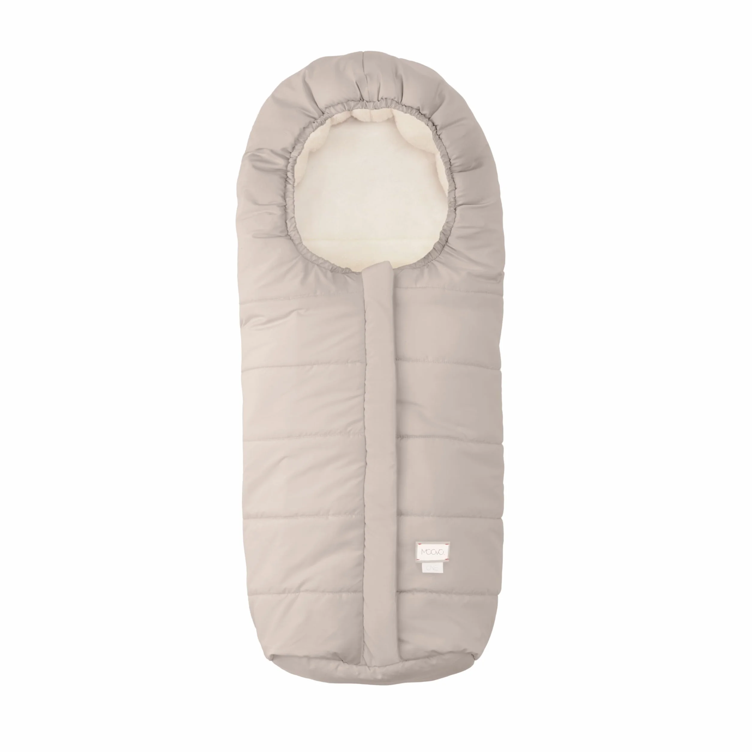 Moovo by Nuvita 9905 Junior One | Sacco Universale per Seggiolini Auto | Perfetto per Bambini da 6 a 36 Mesi (100 cm) | Protezione Fino a -10°C anti pioggia e anti vento | Sabbia