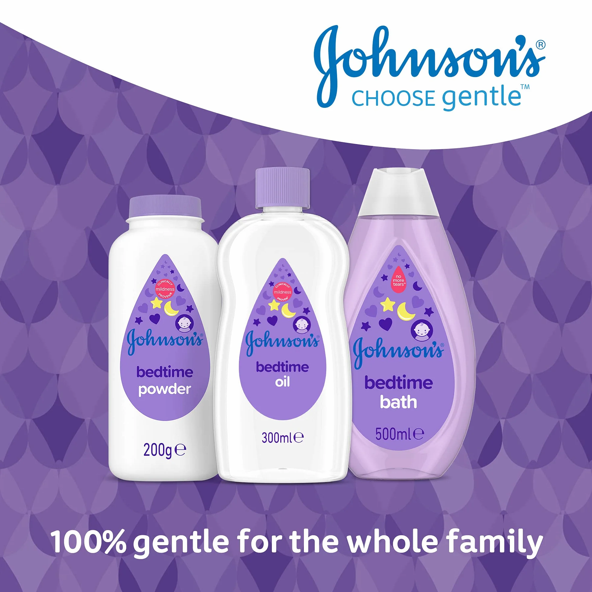 Johnson's Baby Bedtime Oil, 300 ml