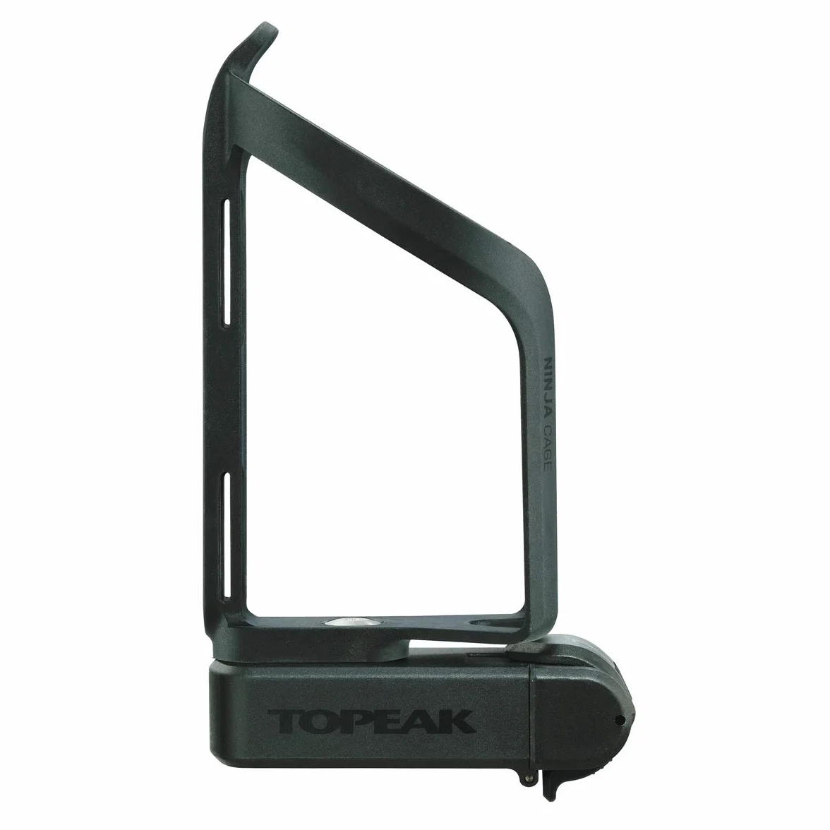 Topeak Ninja Cage, Portabottiglie. Unisex-Adulti, Nero, 10 cm