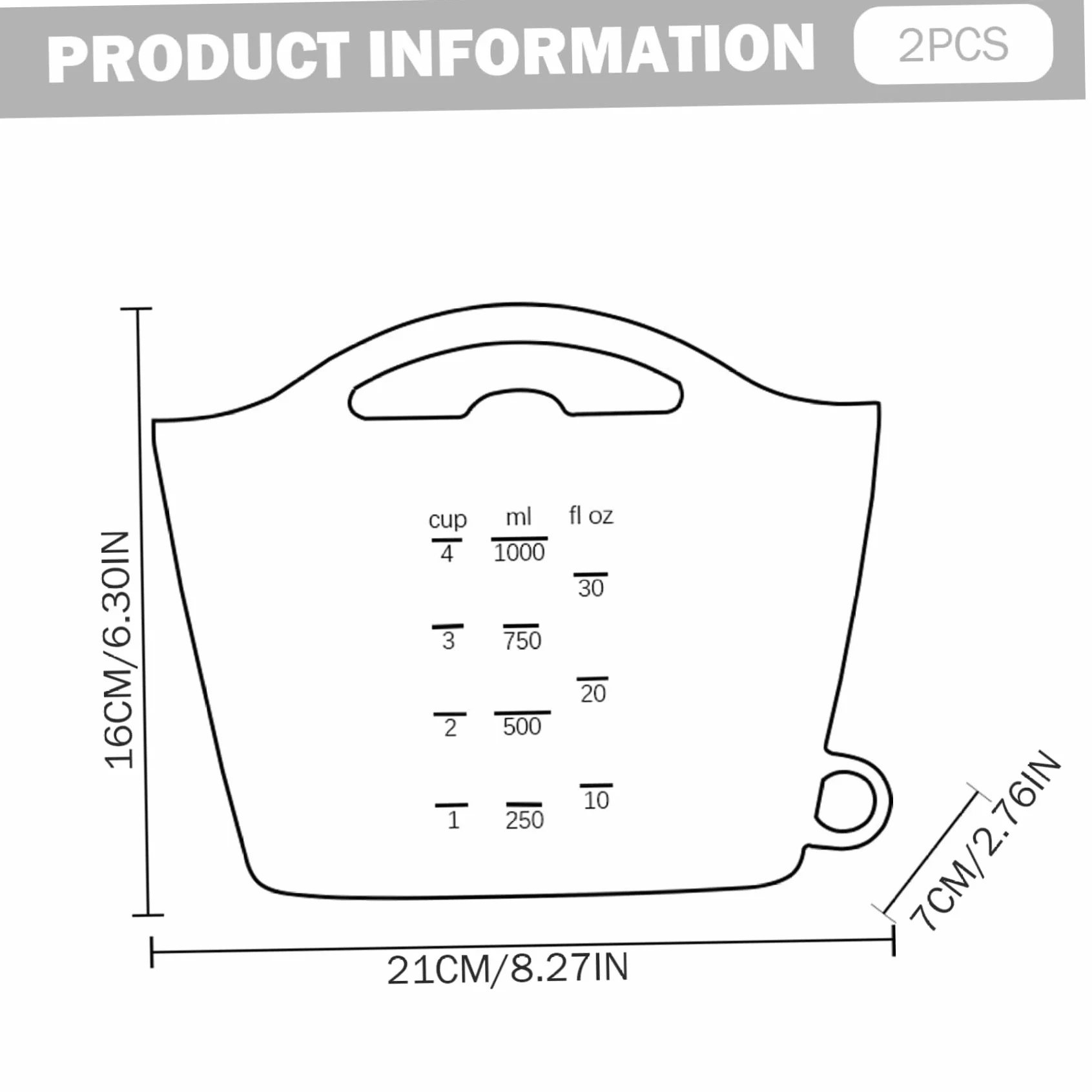 2 sacchetti sterilizzatori per microonde sacchetti flessibili in silicone per microonde da 1000 ml sterilizzatore per ciucci a tenuta stagna con maniglia
