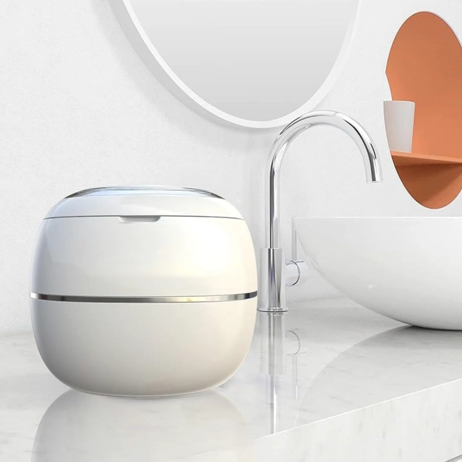 Sterilizzatore per protesi, sterilizzatore UV, tasso di sterilizzazione del 99%, display digitale, compatto, per la cura della protesi