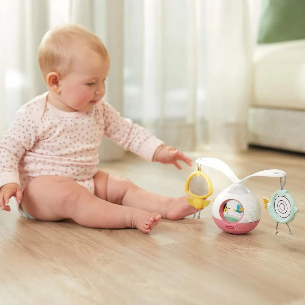 Tiny Love Tummy Time Mobile Entertainer - Tiny Princess Tale, bianco/rosa/giallo/blu
