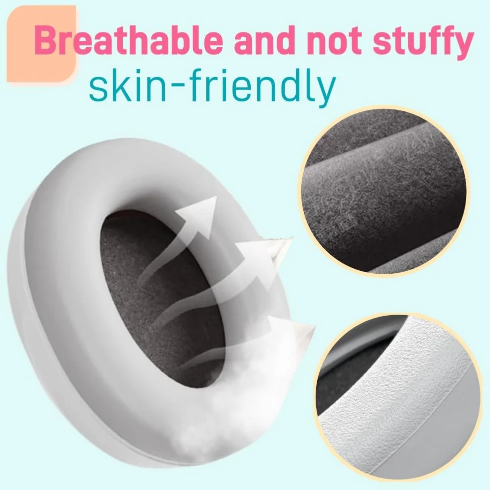2 in 1 Cuffie Antirumore Neonato,Cuffie Antirumore,Cuffie Antirumore Bambini,Protettori Acustici per Neonati,Cuffie Antirumore Neonato Riduzione,Protezioni Acustiche per Bambini