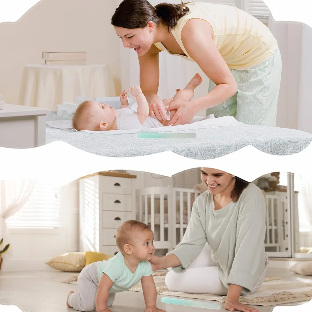 4 Pezzi Lime Per Unghie In Vetro Lista Nascita Bebè, Blu, Per Bambini E Mamme, Dimensioni 9Cm X 1Cm X 0.3C