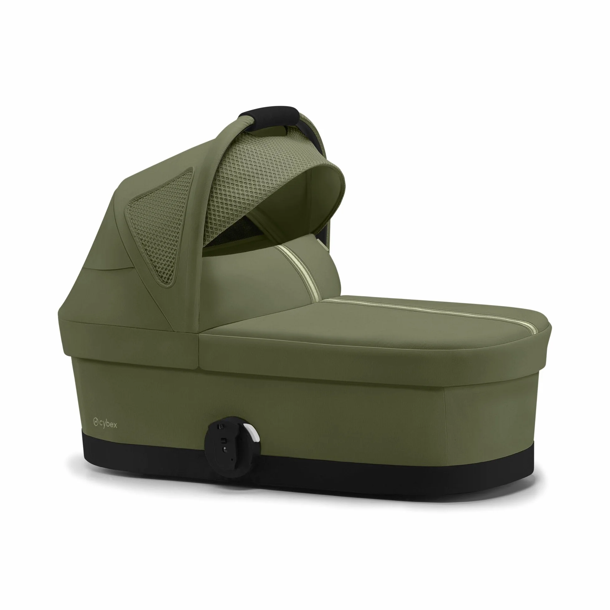CYBEX Navicella Gold COT S, dalla nascita a circa 6 mesi (max. 9 kg), per CYBEX AVI Spin e Eezy S Twist +2, verde muschio