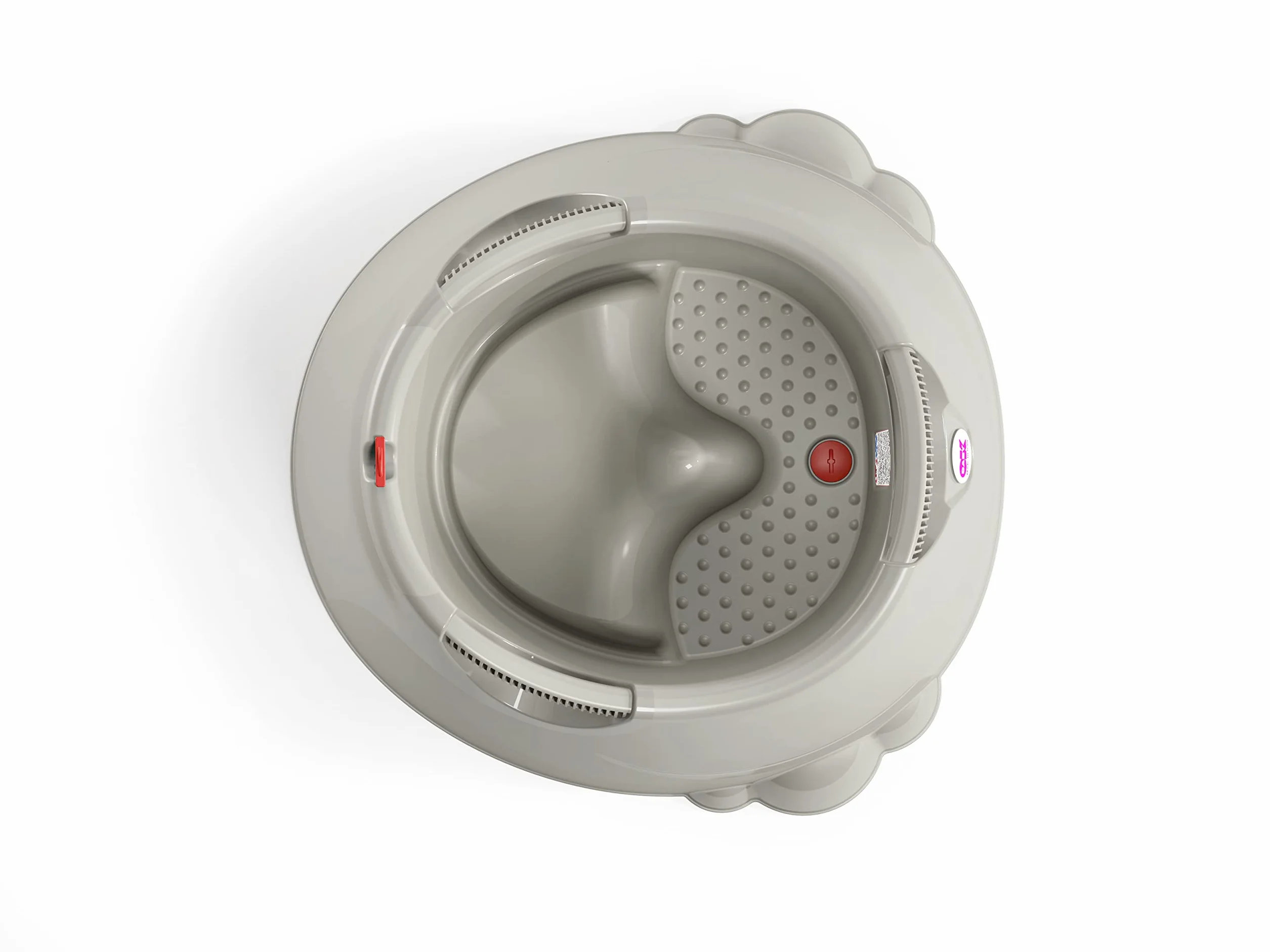 OKBABY Oplà Vaschetta Ampia e Versatile per il Bagnetto del Neonato, 12-36 Mesi (fino a 25 kg), Grigio, 157563 milliliters, 1 kilograms, 1 unità, 1