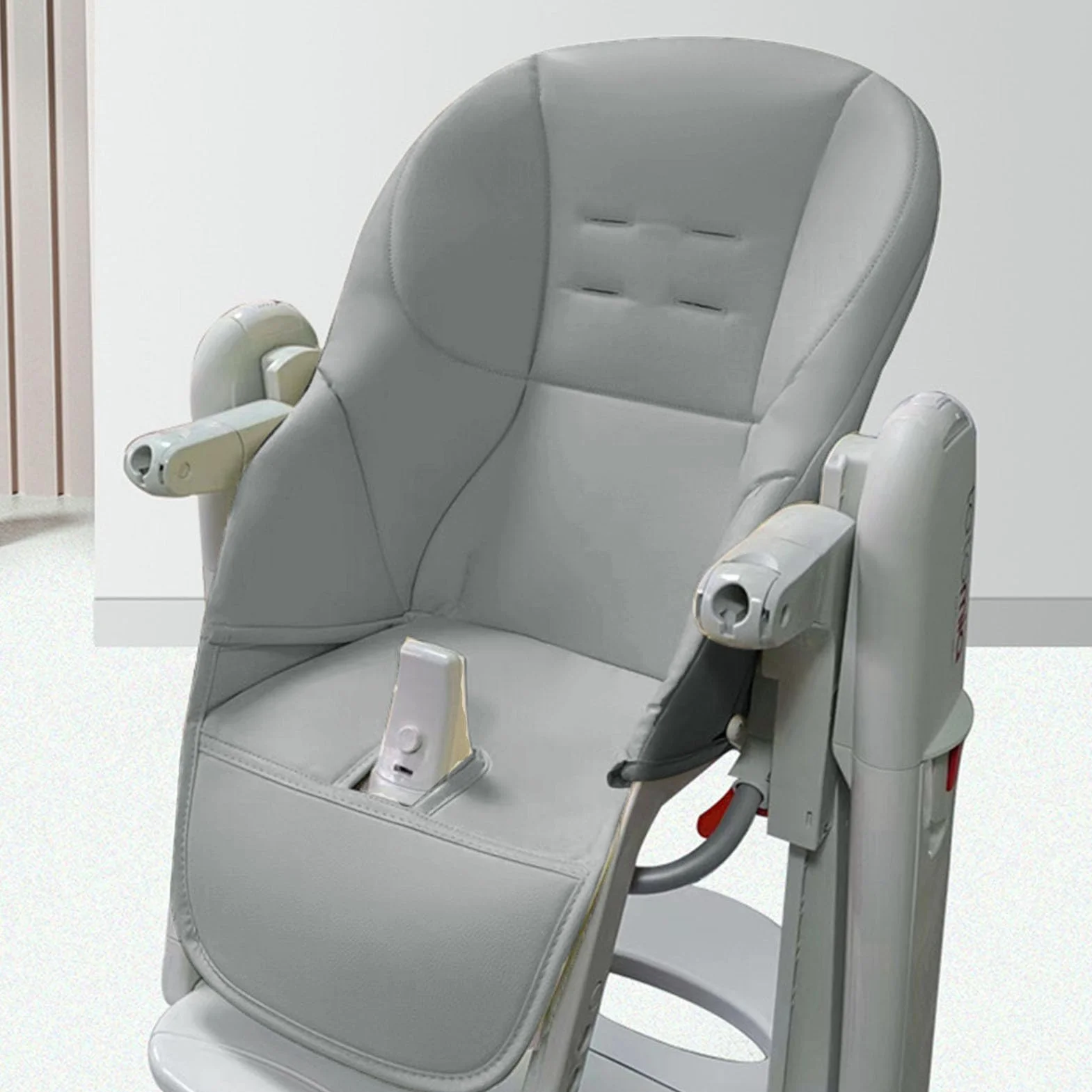 Fodera per Sedia da Pranzo per Bambini | Cuscini per Sedia da Pranzo in Pelle PU | Fodera per cuscino per seggiolone | Copriseggiolone Universale per Peg Perego, Tatamia